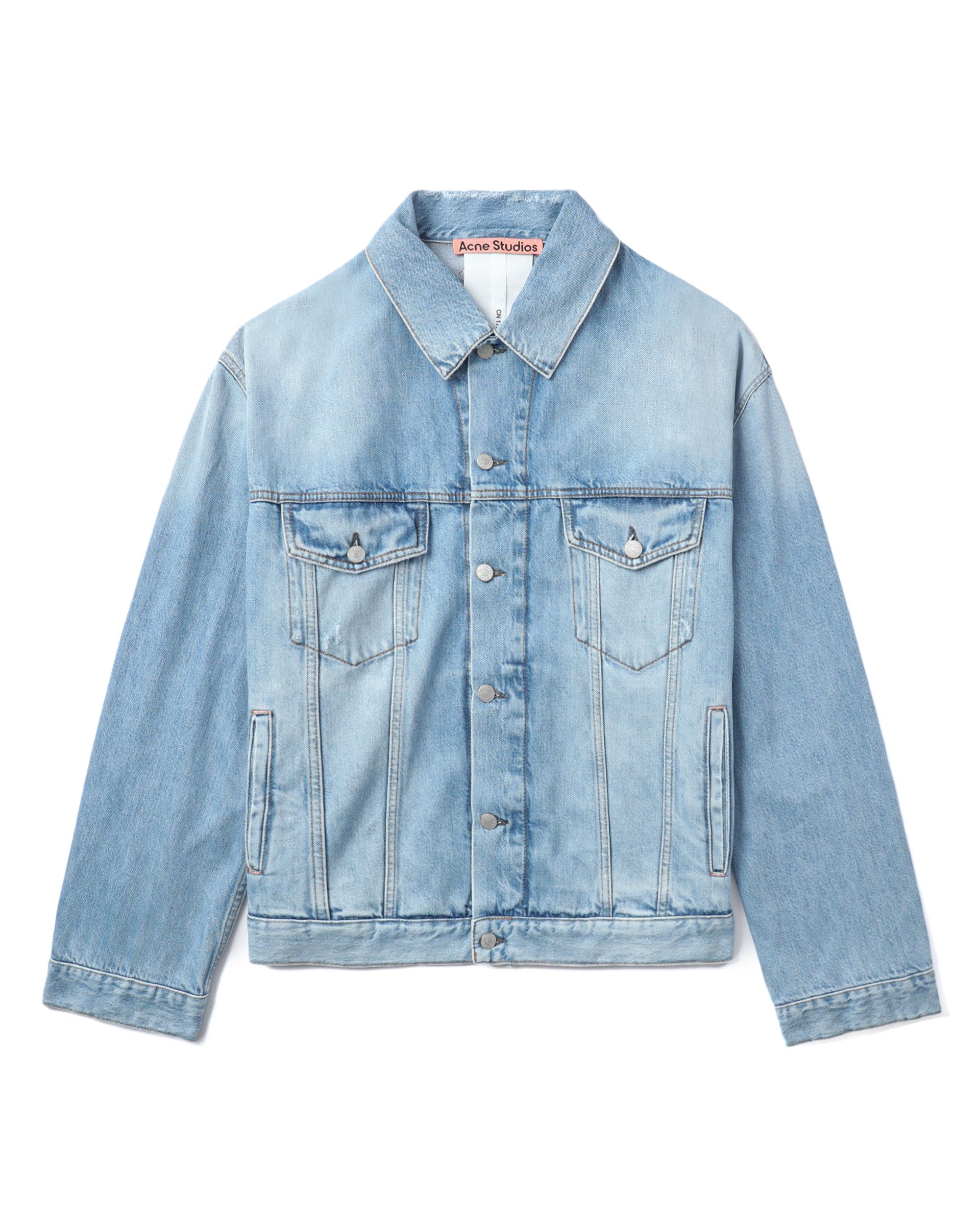 Acne Studios Acne Studios Lapel Denim Jacket Size US S / EU 44-46 / 1 - 1 Thumbnail