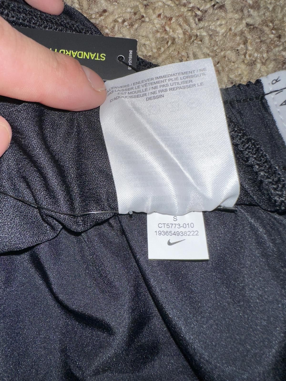 Nike Nike Air Dri Fit Tempo Running Black Shorts 2017 Size 28" / US 6 / IT 42 - 8 Thumbnail