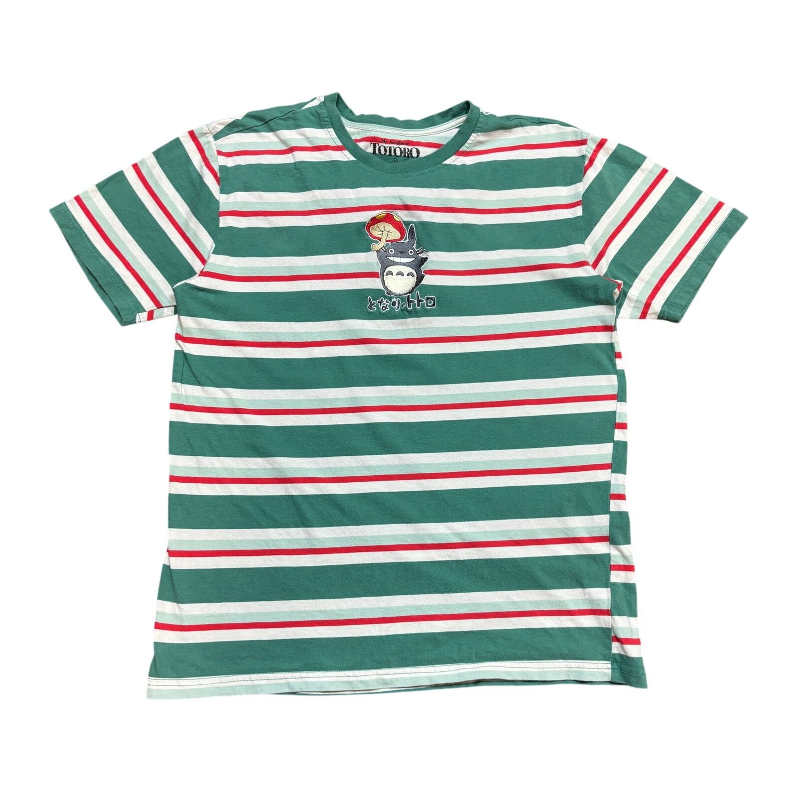 Other Studio Ghibli My Neighbor Totoro Embroidered Retro Tee Med Size US M / EU 48-50 / 2 - 1 Thumbnail