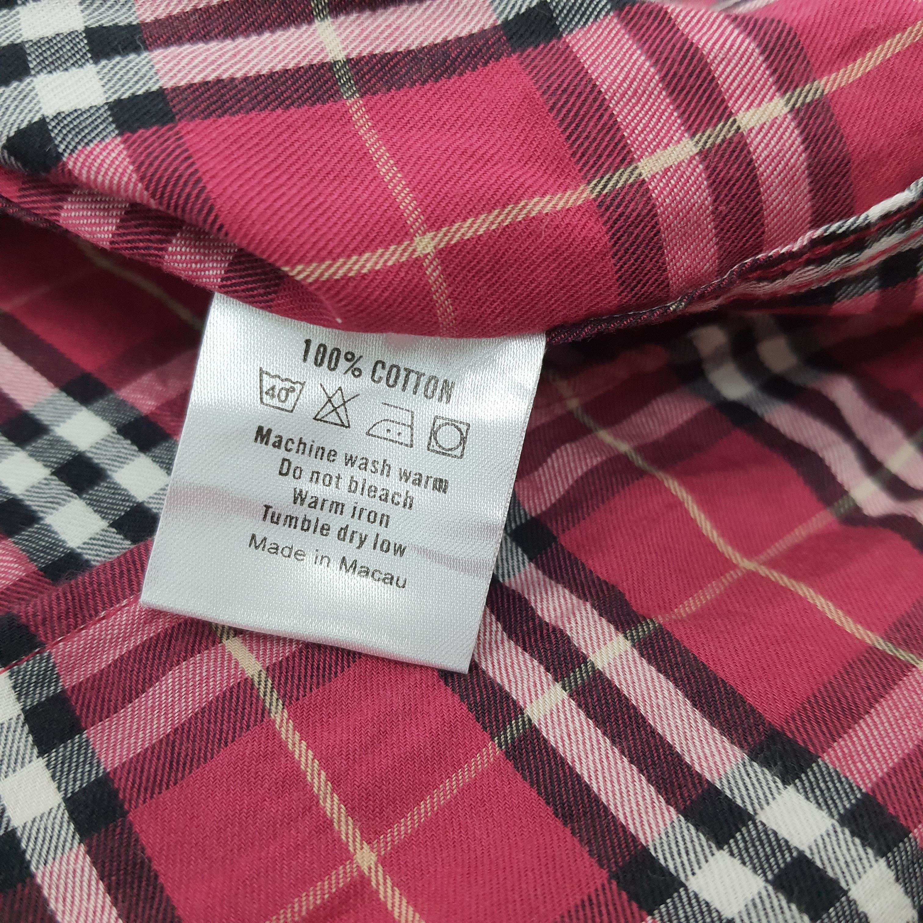 Burberry Vintage Burberry Nova Check Button Up Shirt C267N67 Size US L / EU 52-54 / 3 - 6 Thumbnail