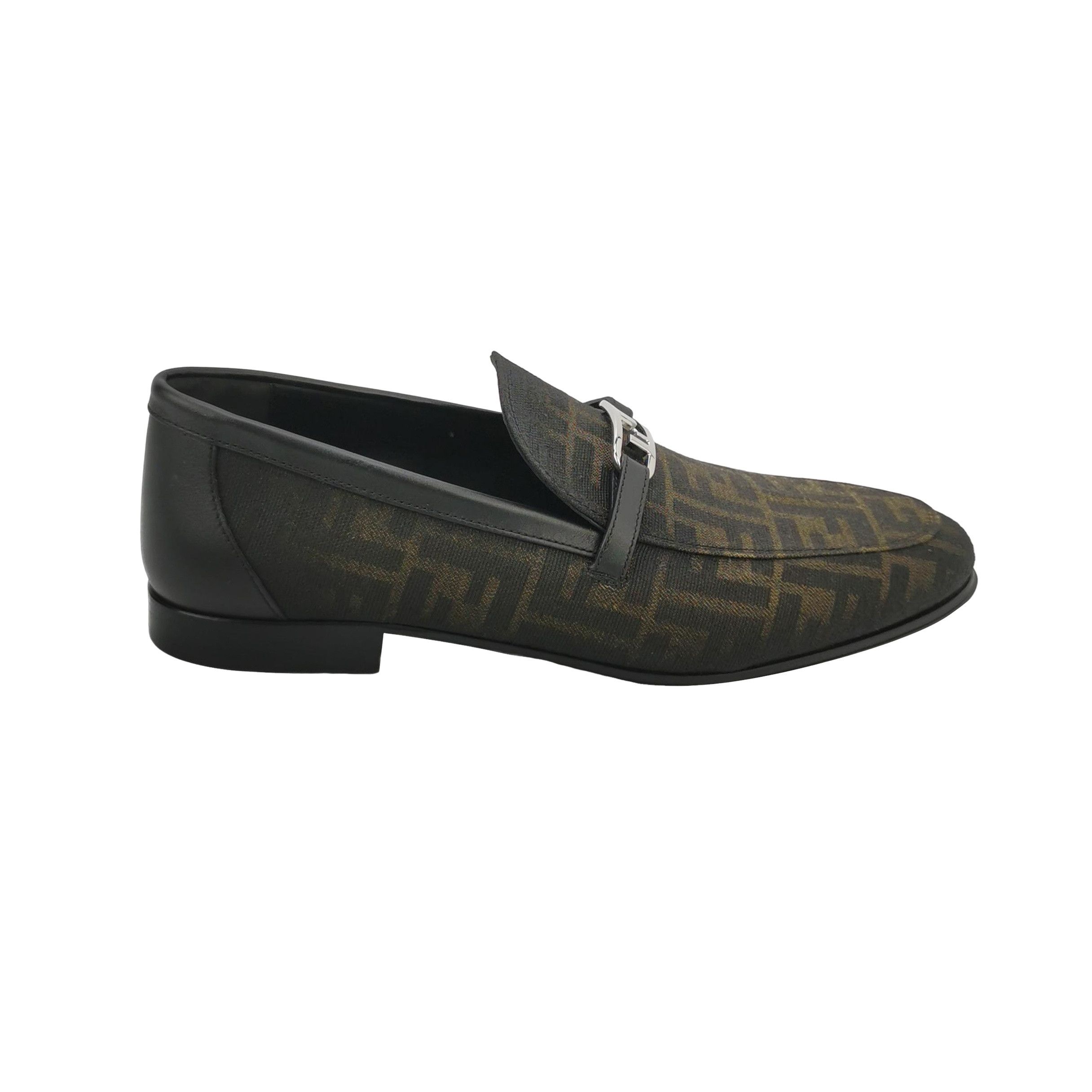 Fendi Fendi O’Lock FF Monogram Loafers Size 8 Size US 9 / EU 42 - 1 Thumbnail
