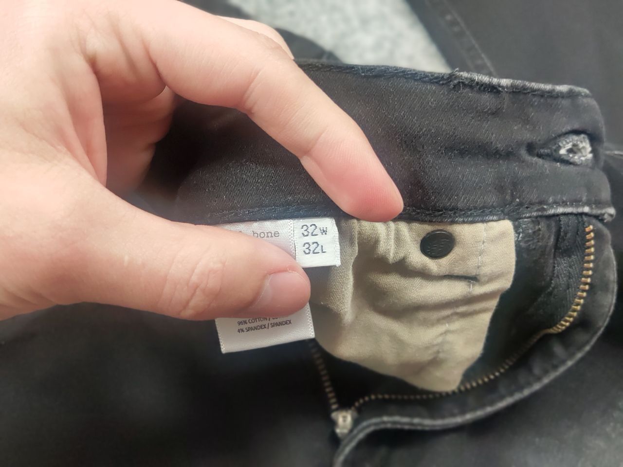 Rag & Bone Rag & Bone New York Design Black Washed Denim Jeans Vintage Size US 32 / EU 48 - 10 Thumbnail