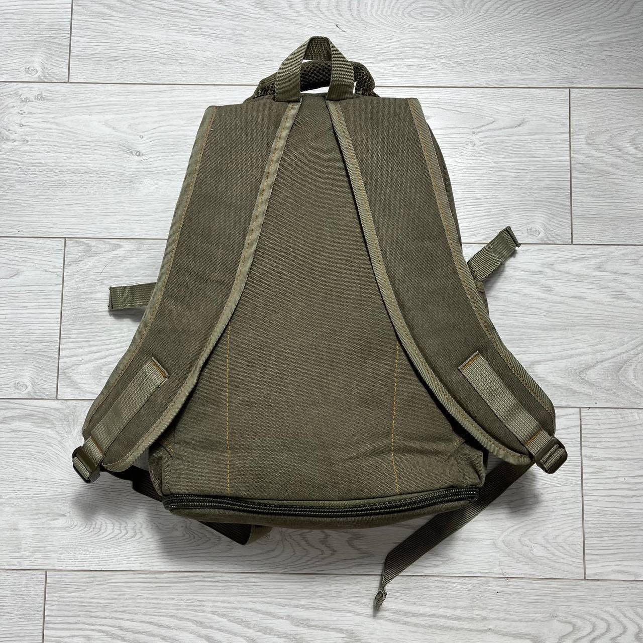 Diesel Vintage Gold Be Military Cargo y2k backpack Size ONE SIZE - 2 Thumbnail