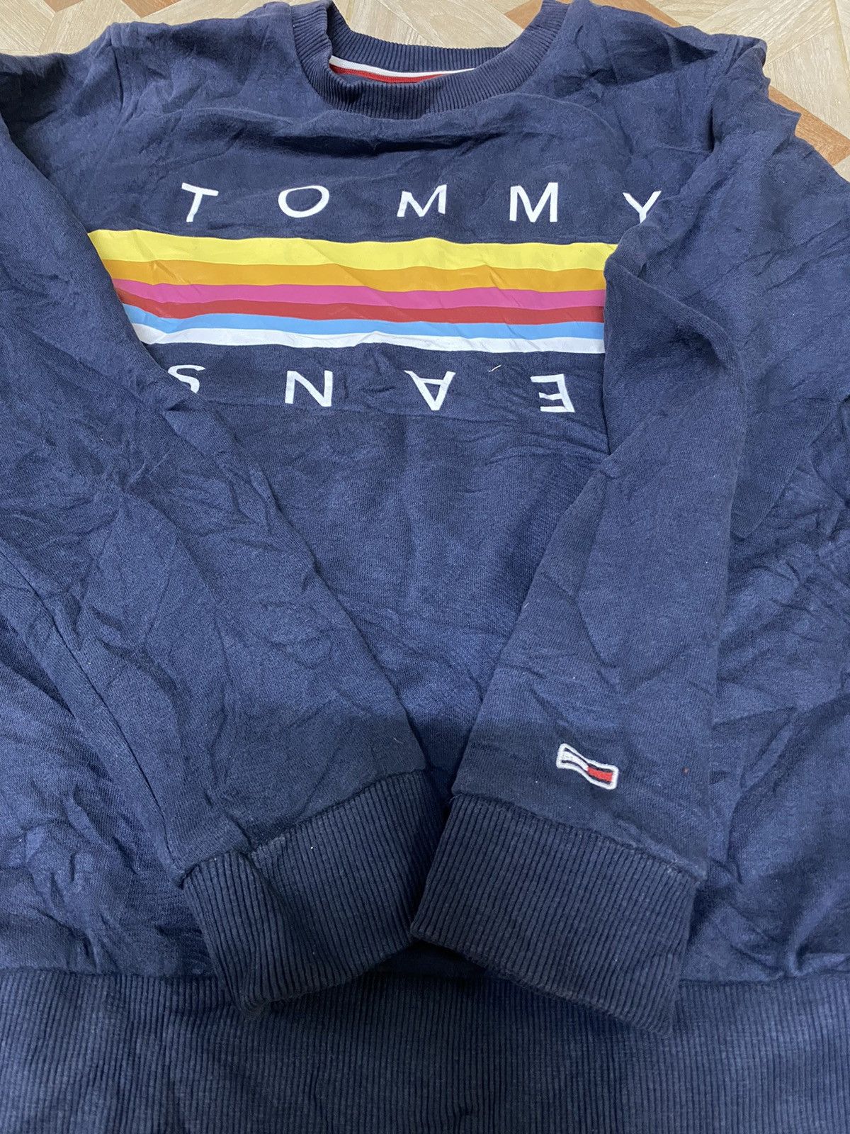 Hypebeast × Tommy Hilfiger × Vintage Tommy Hilfiger Sweatshirt Size US S / EU 44-46 / 1 - 2 Thumbnail