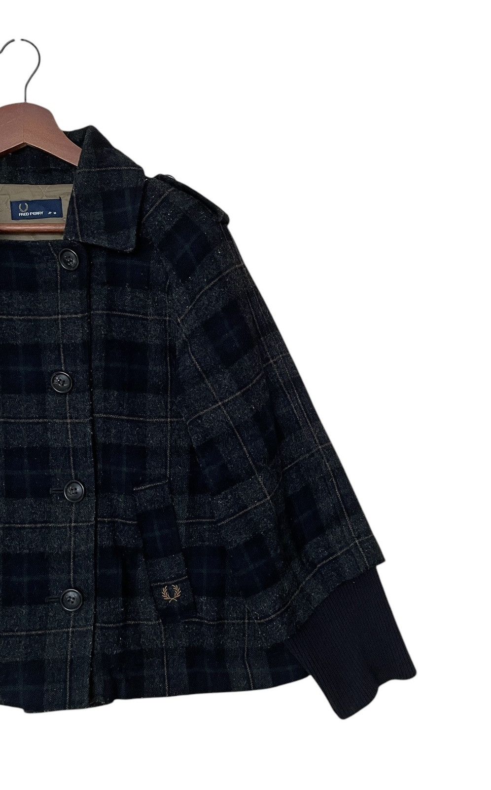 Fred Perry × Vintage Vintage Brand Fred Perry Wool Jacket 2000s Size US M / EU 48-50 / 2 - 5 Thumbnail