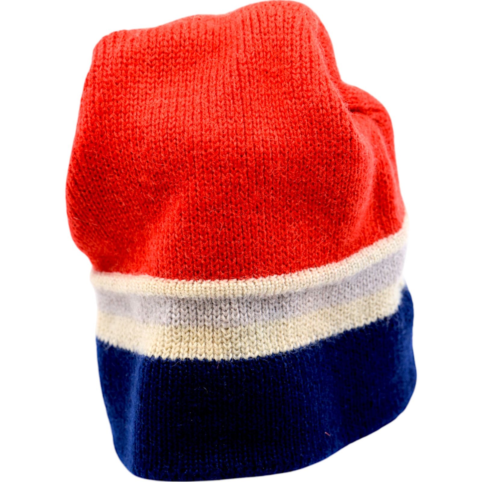 Other Hahnenkamm Ski Hat Winter Beanie Vintage 1980s Red Blue Gray Size ONE SIZE - 7 Thumbnail
