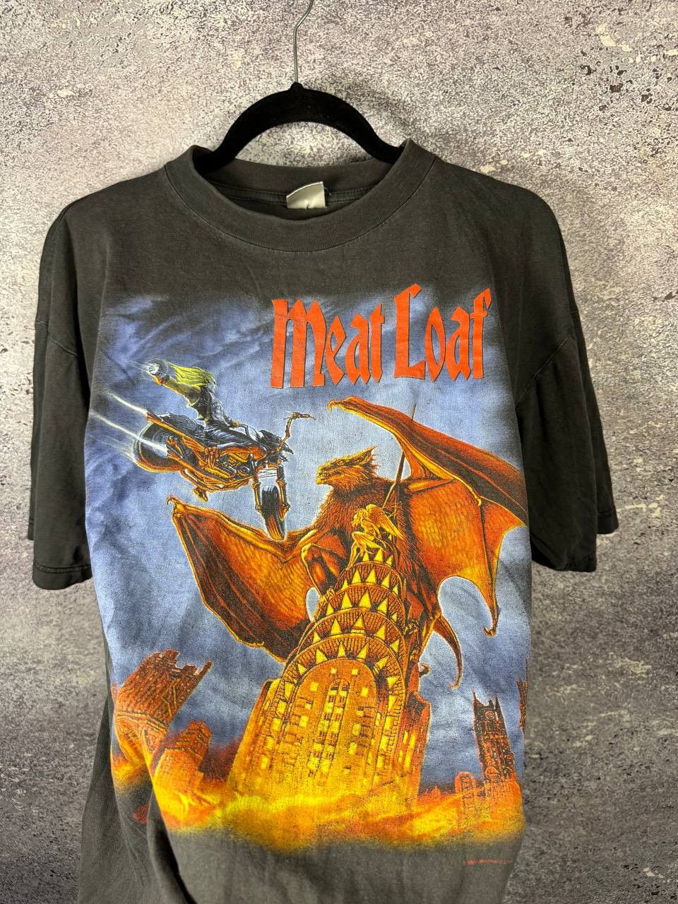 Band Tees × Vintage 1994 Vintage Meat Loaff Europe Tour Rock T-Shirt XL size Size US XL / EU 56 / 4 - 9 Thumbnail