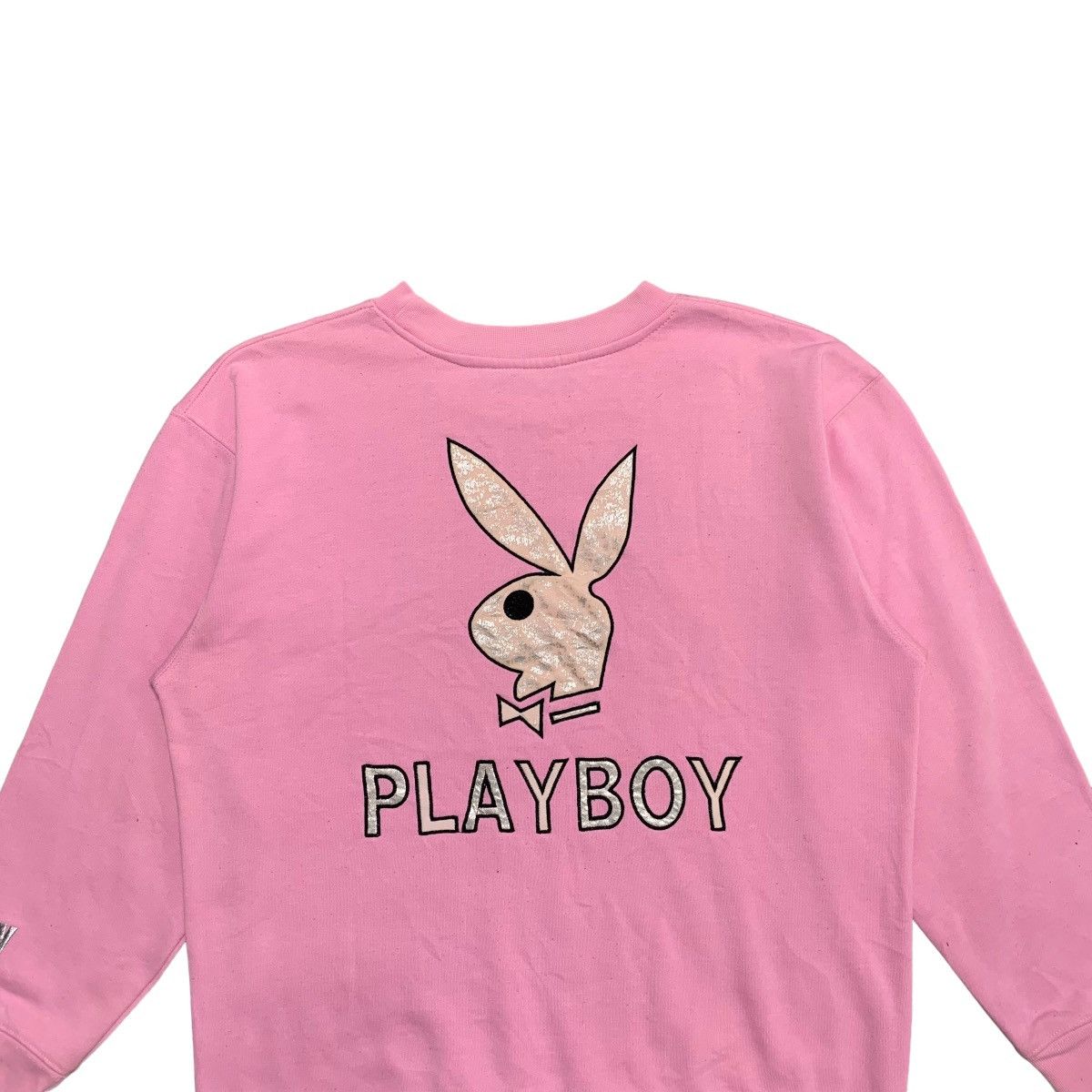 Playboy Vintage Playboy Big Logo Pink Sweatshirt Size US M / EU 48-50 / 2 - 4 Thumbnail