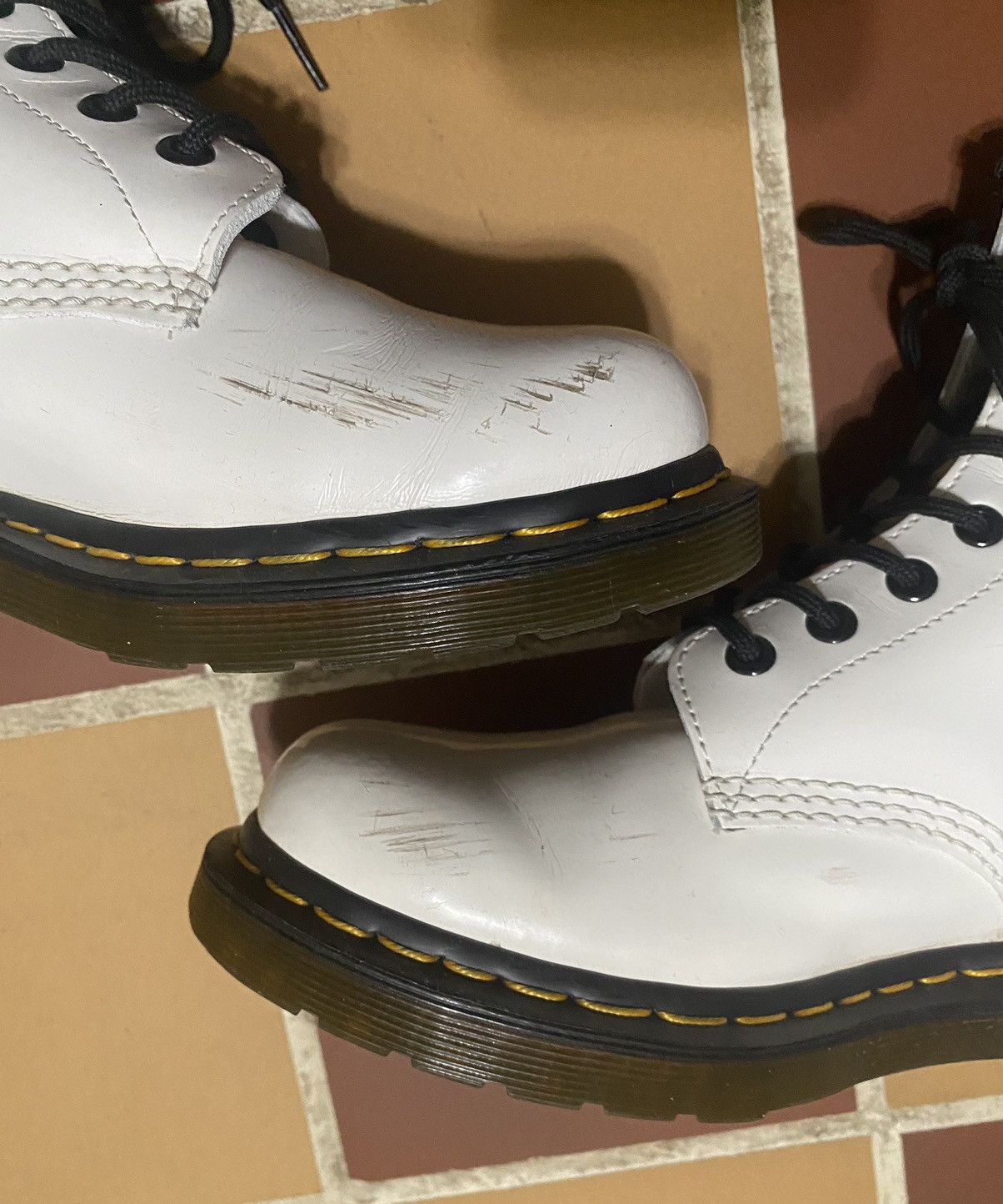 Dr. Martens × Vintage Doc Martens Patent Leather Boots Size US 8 / IT 38 - 3 Thumbnail