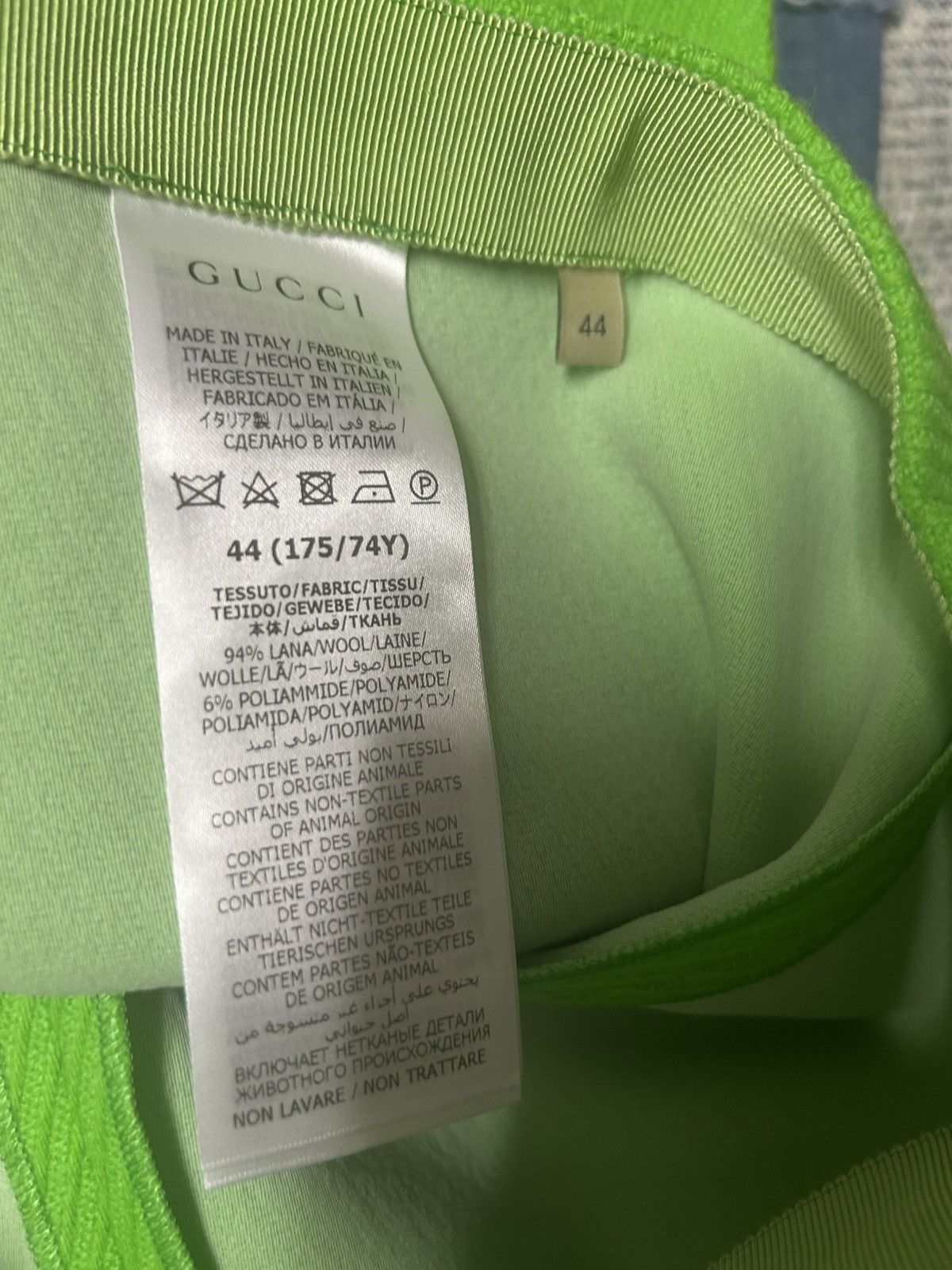 Gucci 💚💚 Gucci 2023 Green Pants 💚💚 size 44 💚 NWT💚 Size 30" / US 8 / IT 44 - 5 Thumbnail