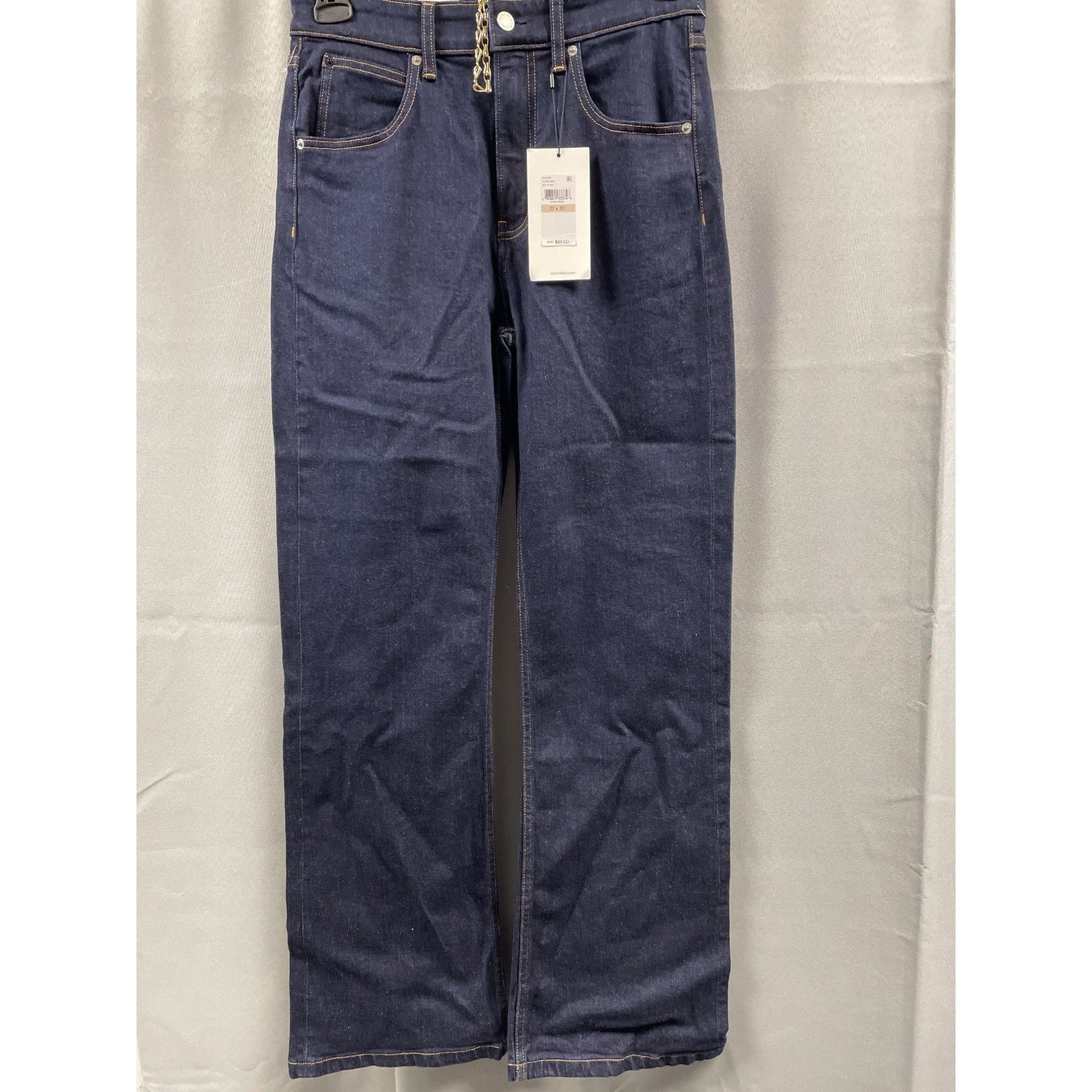 Calvin Klein Calvin Klein Women's Blue High Rise Boot Jeans Size 27X30 SK Size 27" / US 4 / IT 40 - 1 Thumbnail