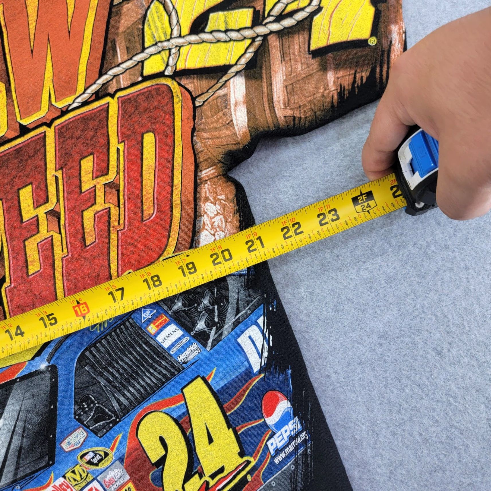 Chase Authentics VINTAGE Chase Authentics Shirt Mens L Black Jeff Gordon NASCAR Graphic Tee Size US L / EU 52-54 / 3 - 6 Thumbnail