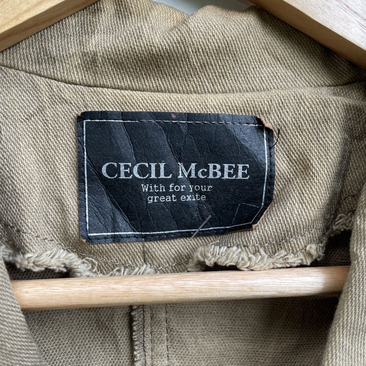 Japanese Brand 💥Vintage Cecil Mc Bee Deconstructed Single ButtonJacket Size S / US 4 / IT 40 - 6 Thumbnail