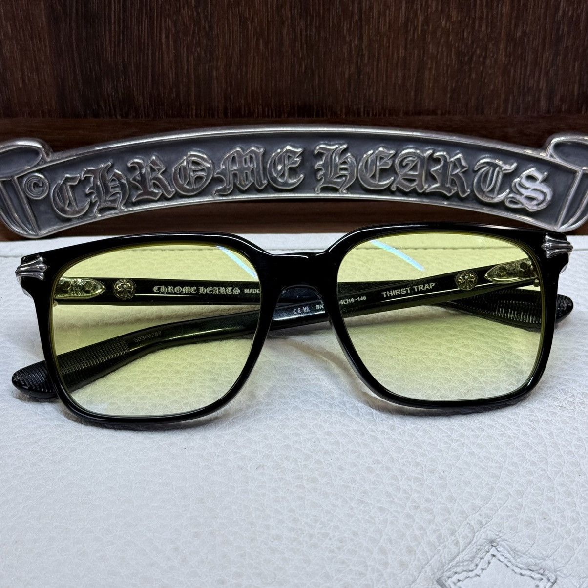 Chrome Hearts Chrome Hearts THIRST TRAP 1/1 Sunglasses Size ONE SIZE - 1 Thumbnail