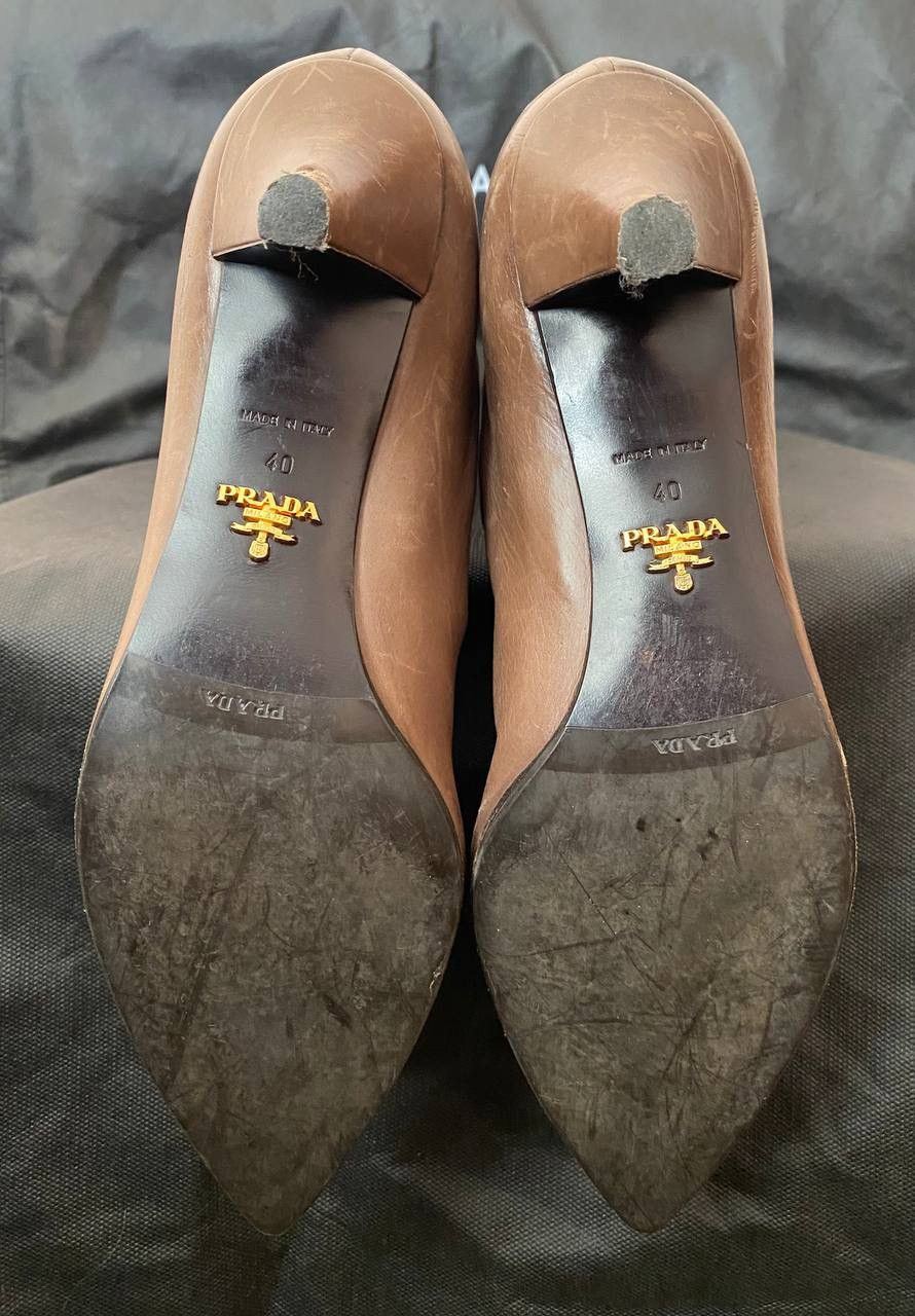 Prada Vintage Prada Boots Y2K Brown Size 40 Size US 10 / IT 40 - 7 Thumbnail