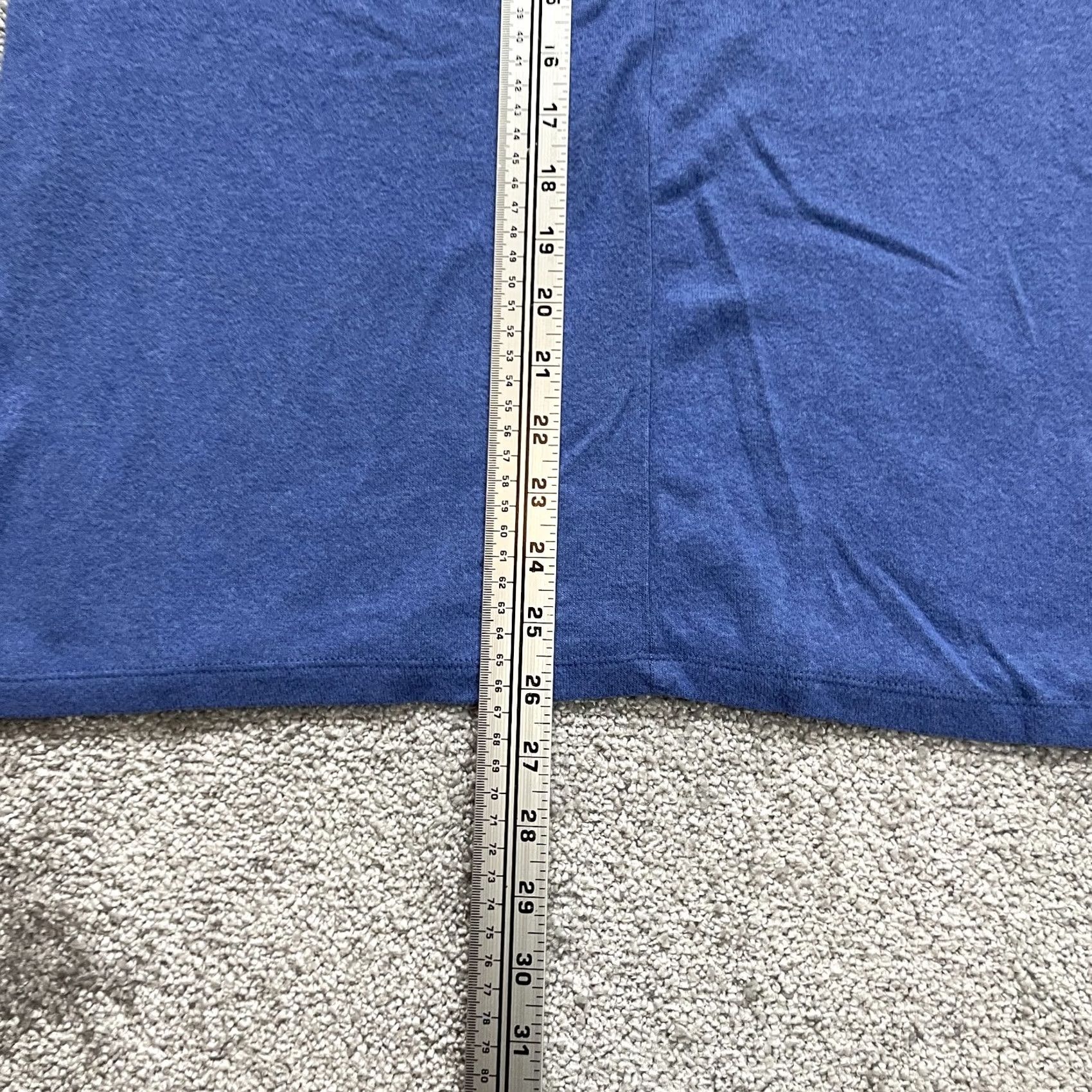 Vintage Chico's Shirt Womens Chico Blue Long Sleeve V Neck T-Shirt 2 12 Large L Rayon Polyester Top Size L / US 10 / IT 46 - 5 Thumbnail