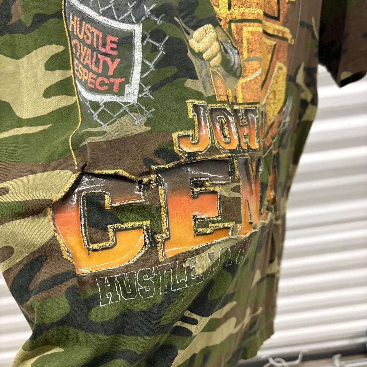 WWE Vintage Distressed John Cena Camo Tee Size US S / EU 44-46 / 1 - 5 Thumbnail