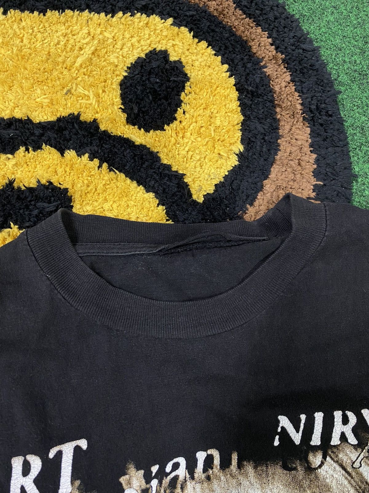 Band Tees × Vintage 90’s Vintage Kurt Cobain Nirvana Band Tee Shirt Large Size US L / EU 52-54 / 3 - 3 Thumbnail
