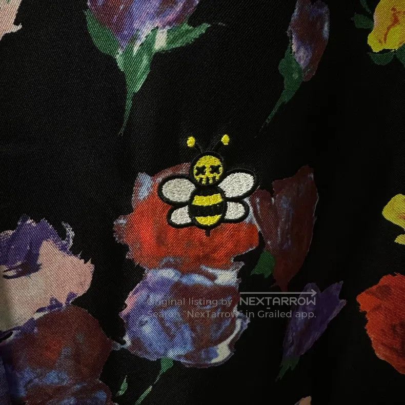 Dior Dior Size 41 Flower bee silk shirt Size US XS / EU 42 / 0 - 2 Thumbnail
