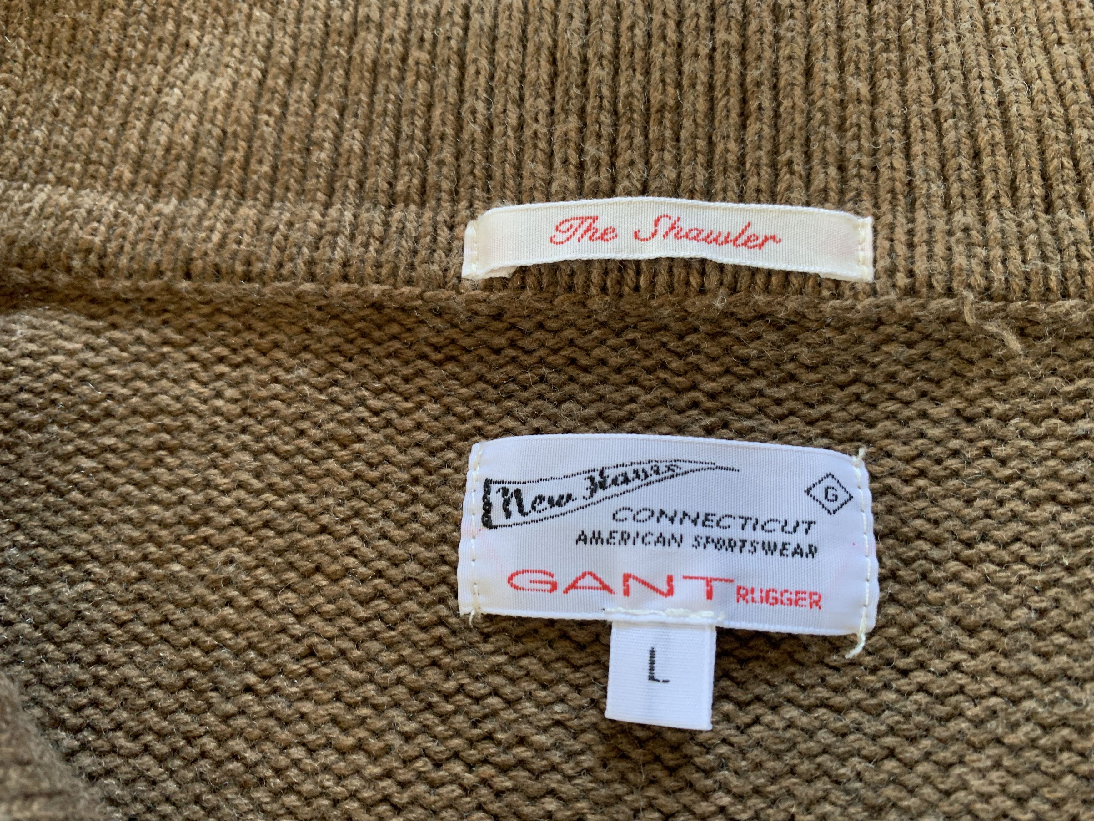 Gant Gant Rugger Wool Sweater The Shawler Size US L / EU 52-54 / 3 - 6 Thumbnail