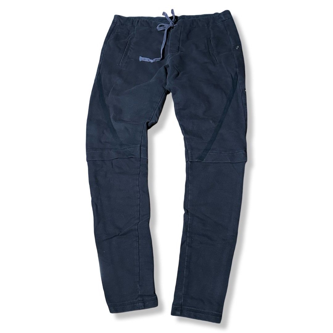 Greg Lauren Denim Joggers With Drawstring men - Glamood Outlet