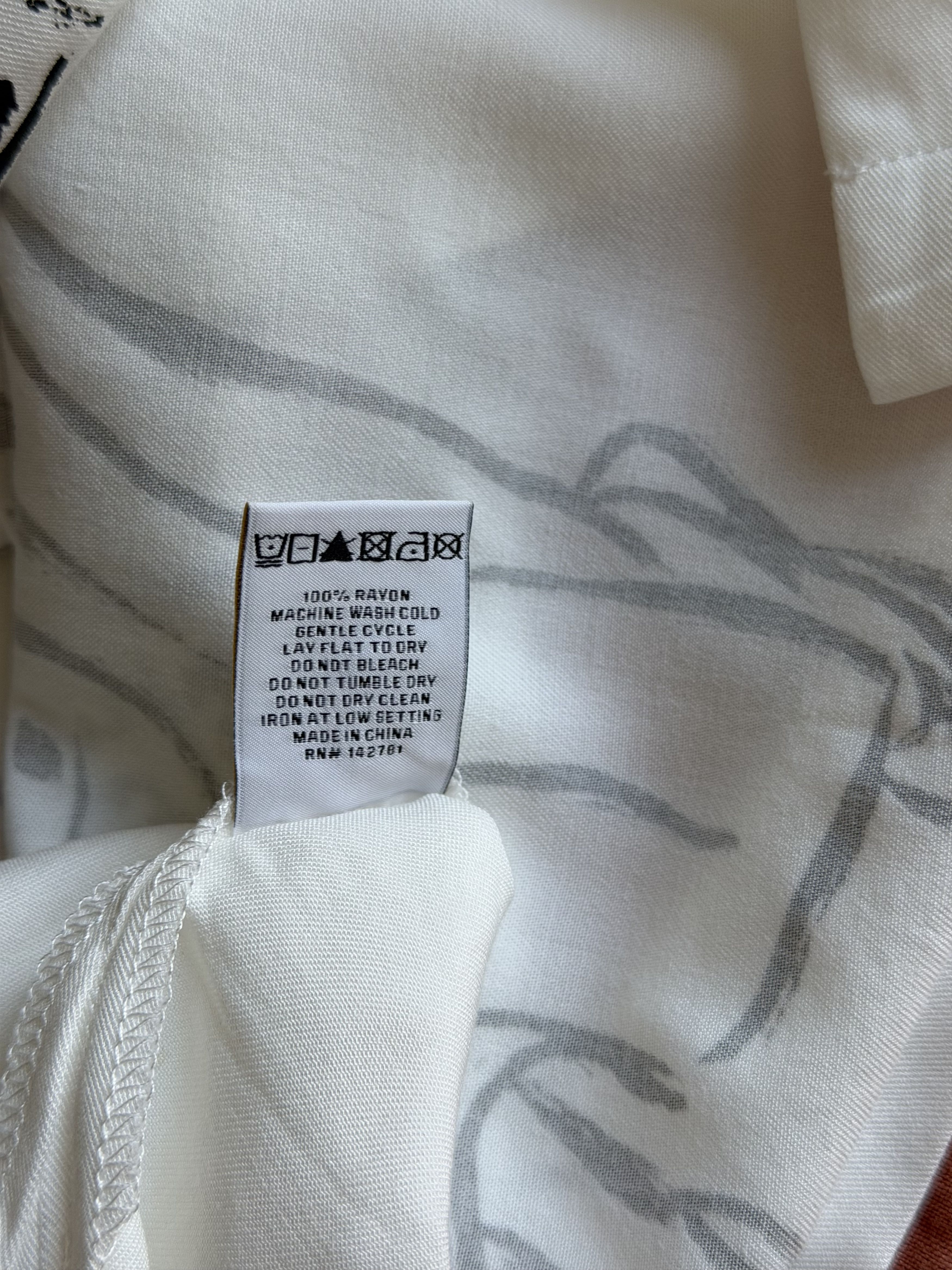 Aime Leon Dore Aime Leon Dore Choros Button Up Shirt in White Size US XL / EU 56 / 4 - 9 Thumbnail