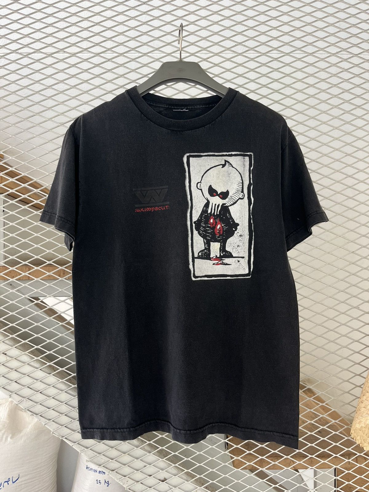 Band Tees × Vintage Vintage WUMPSCUT BLUT KIND Electro Germany 00’s T-shirt Size US M / EU 48-50 / 2 - 2 Thumbnail