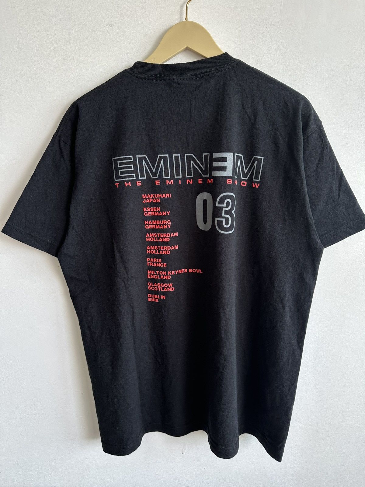 Eminem Vintage The Eminem Show Tour 2002 Rap-Tees Size Large RARE Size US L / EU 52-54 / 3 - 2 Thumbnail