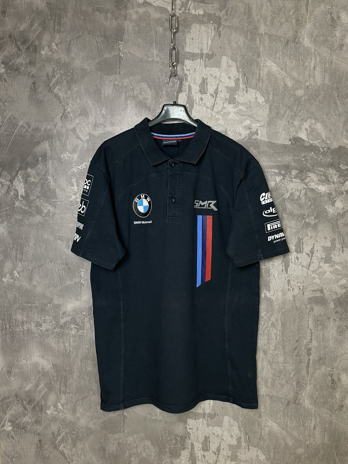 BMW × Vintage Vintage Racing BMW Tyco T-Shirt Polo Formula Uno Size US L / EU 52-54 / 3 - 1 Thumbnail