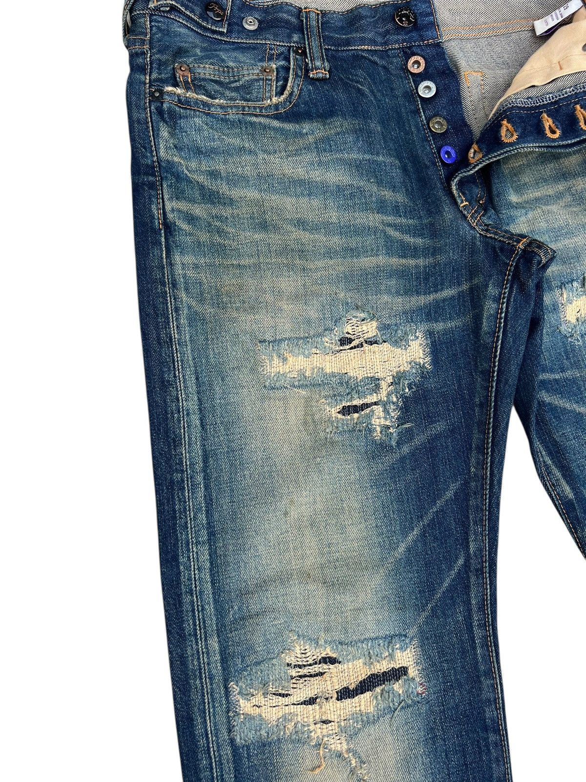 Prps PRPS Barracuda Distressed Mud Wash Denim Jeans Size US 30 / EU 46 - 8 Thumbnail