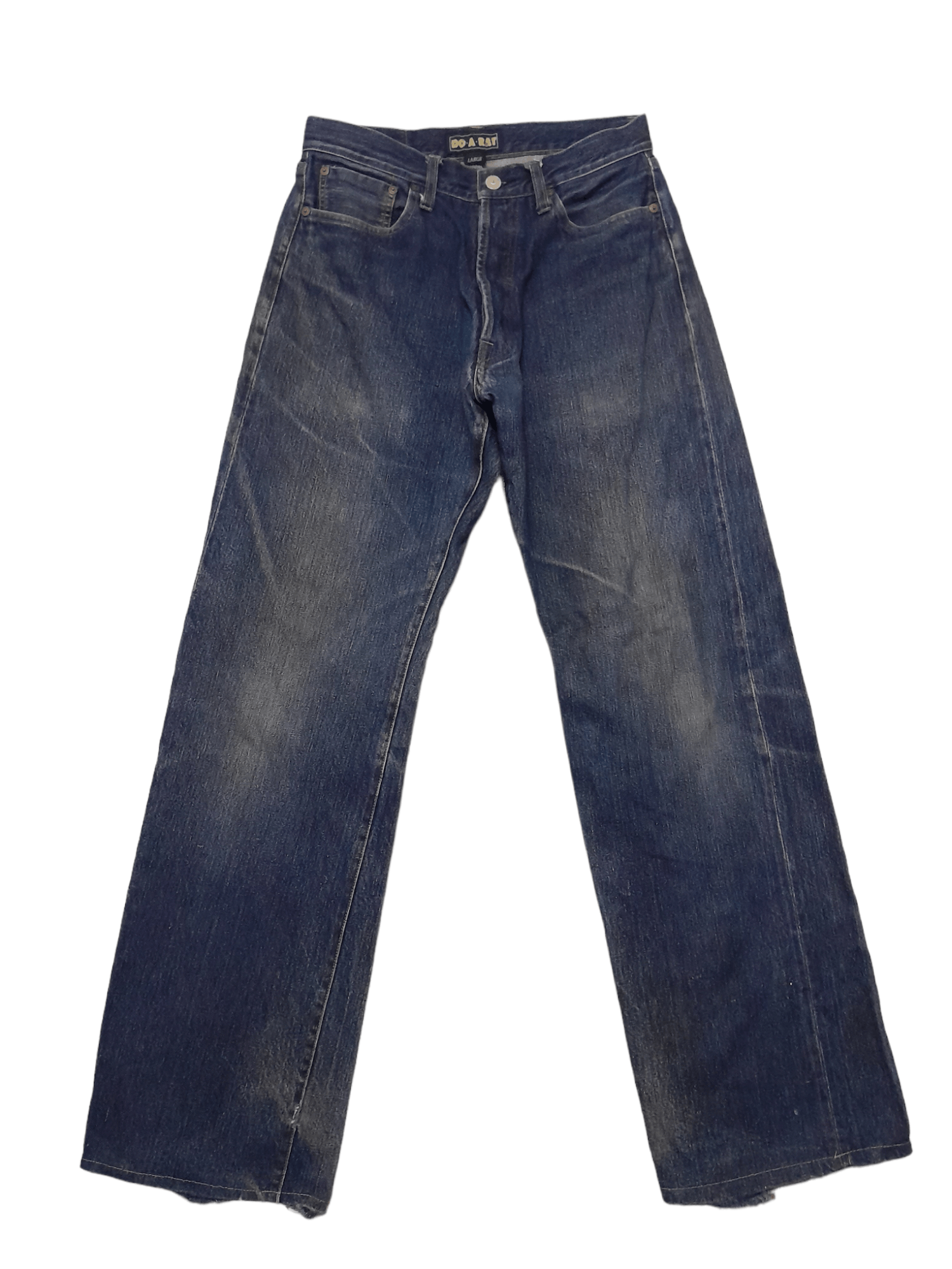image of Doarat Japan Selvedge Denim (F168) Waist 26 in Blue, Men's