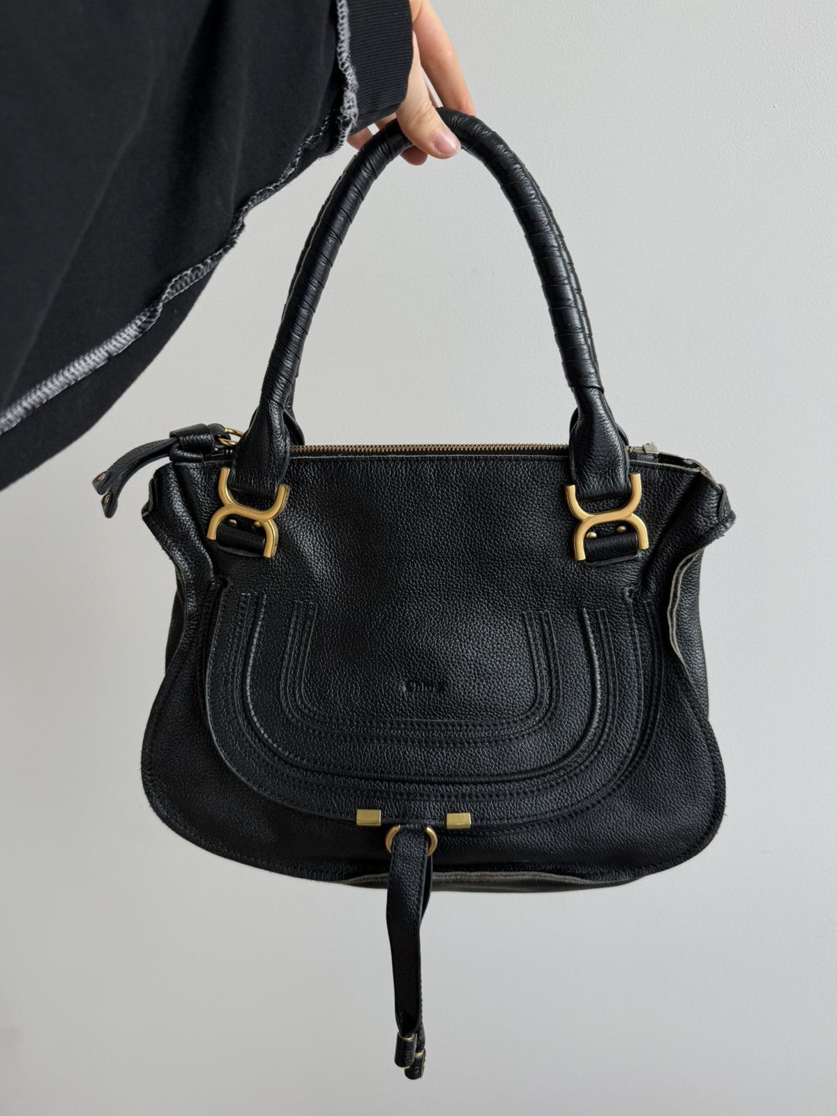 Chloe Chloe Marcie Medium Leather Bag Size ONE SIZE - 1 Thumbnail