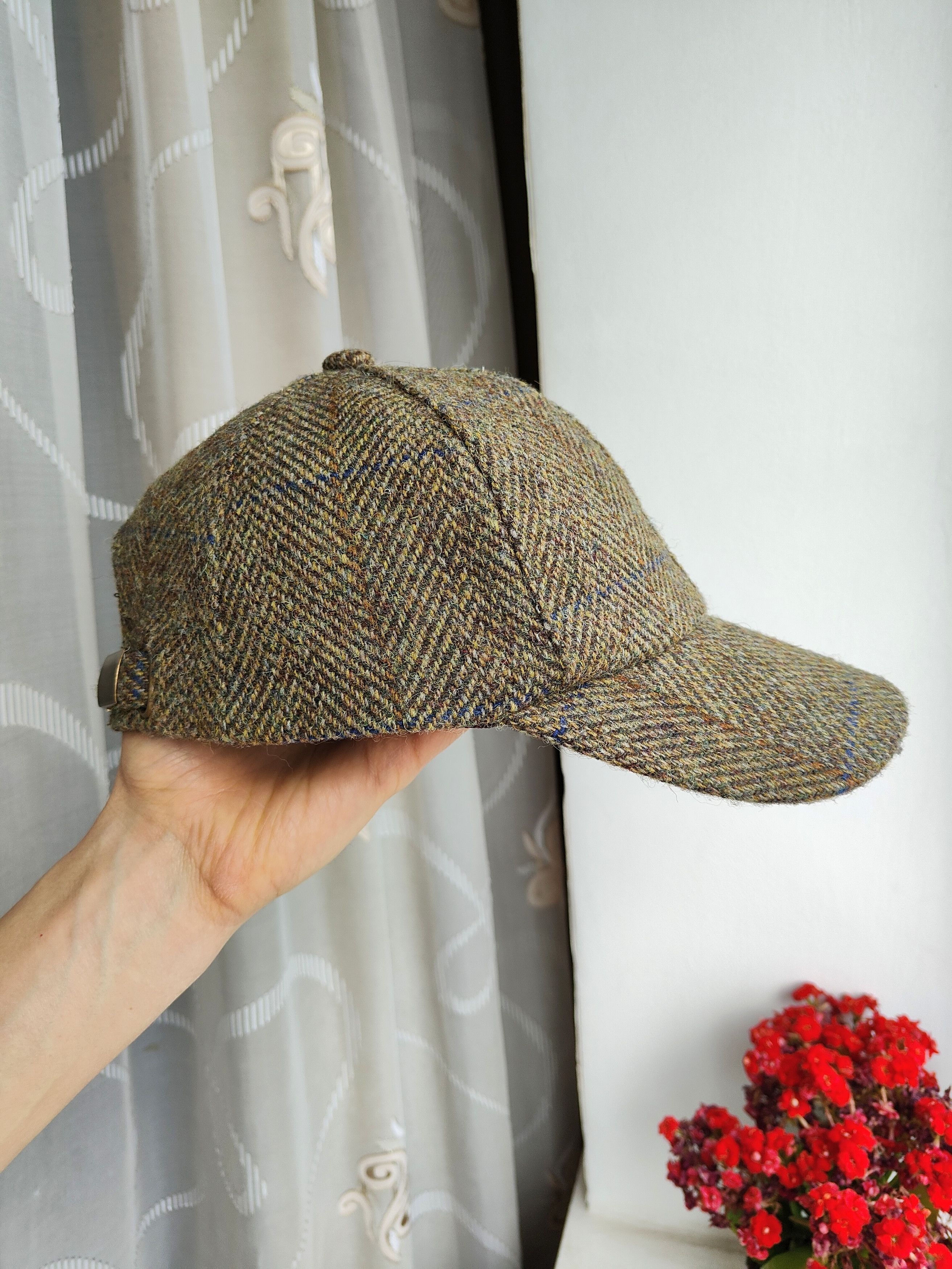 Harris Tweed Harris Tweed Woolen Cap Harris Tweed Hat Size ONE SIZE - 6 Thumbnail