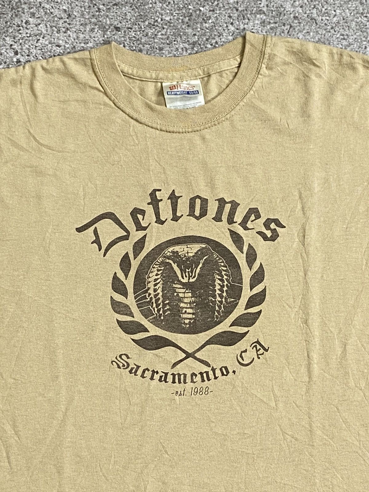 Band Tees 00s Deftones King Cobra T-shirt Size US M / EU 48-50 / 2 - 2 Thumbnail