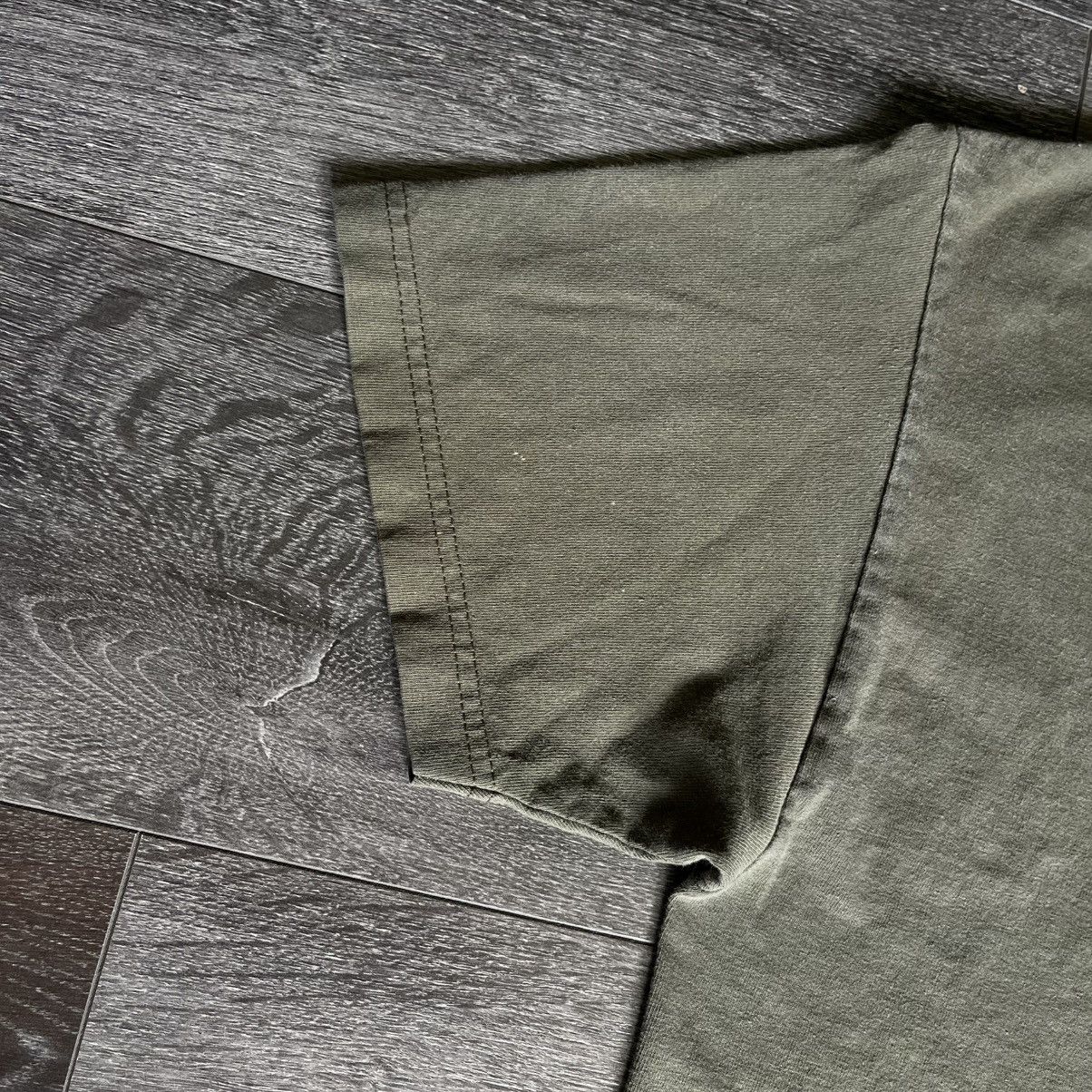 Zoo York Vintage 2000s Y2K Zoo York Skate Olive Green Washed Logo Tee Size US L / EU 52-54 / 3 - 3 Thumbnail