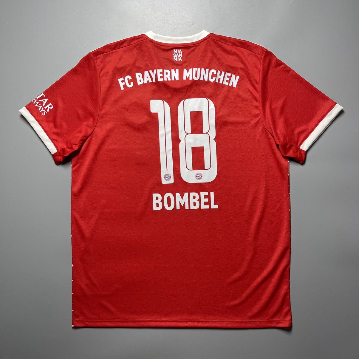Adidas BAYERN ADIDAS 2022/2023 FOOTBALL SOCCER HOME JERSEY Size US XL / EU 56 / 4 - 5 Thumbnail