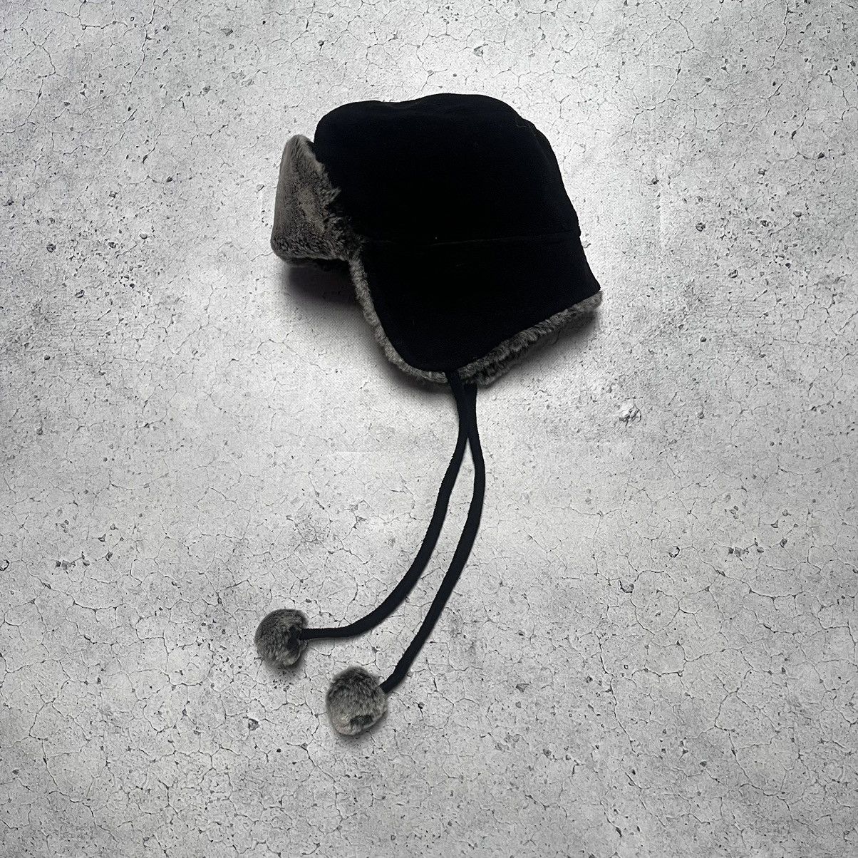 If Six Was Nine × Japanese Brand Vintage Fur Hat With Ear Flaps Winter Kim Kardashian Style Size ONE SIZE - 4 Thumbnail