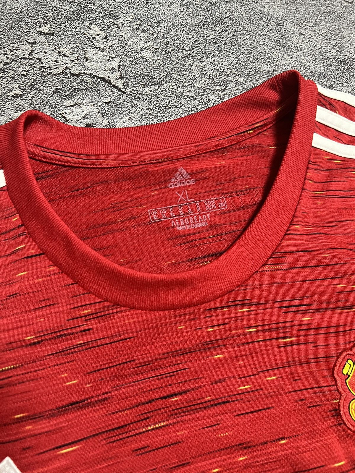 Adidas Manchester United 2020/21 Adidas Home Jersey Size US XL / EU 56 / 4 - 2 Thumbnail