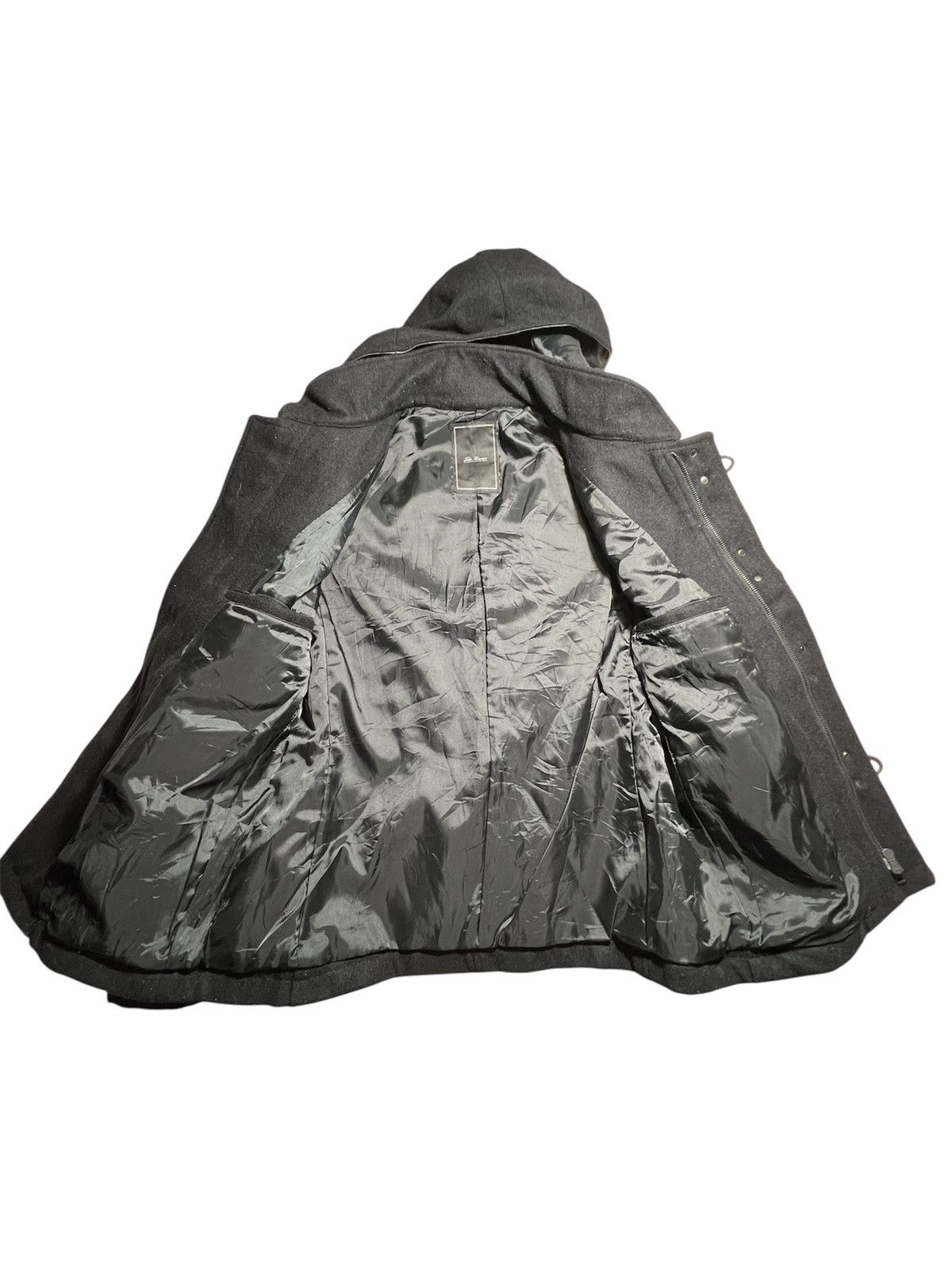 Tete Homme Tate Homme Black duffle coat Size US S / EU 44-46 / 1 - 5 Thumbnail