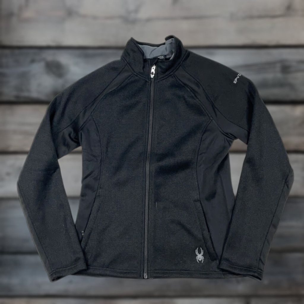 Spyder Spyder Endure Black Full-Zip Sweater Jacket Midweight Core SPFDD115 M Size M / US 6-8 / IT 42-44 - 1 Thumbnail