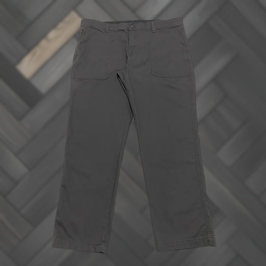 Weatherproof Weatherproof Mens Adventure Tech Pants 40x32 Gray Canvas Size US 40 / EU 56 - 1 Thumbnail
