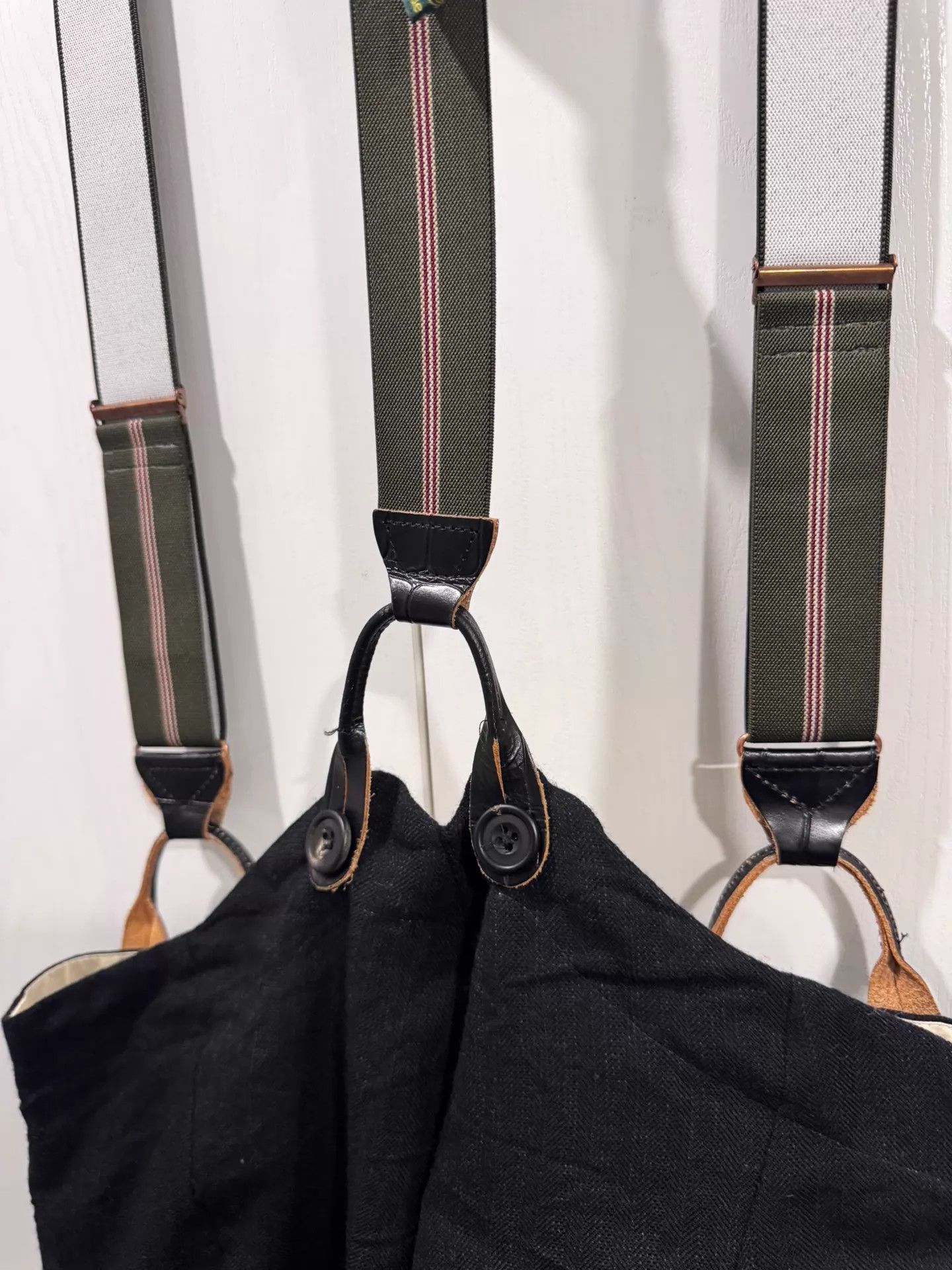 Paul Harnden Shoemakers Paul Harnden Suspender Trousers XS NWT Size US 28 / EU 44 - 7 Thumbnail