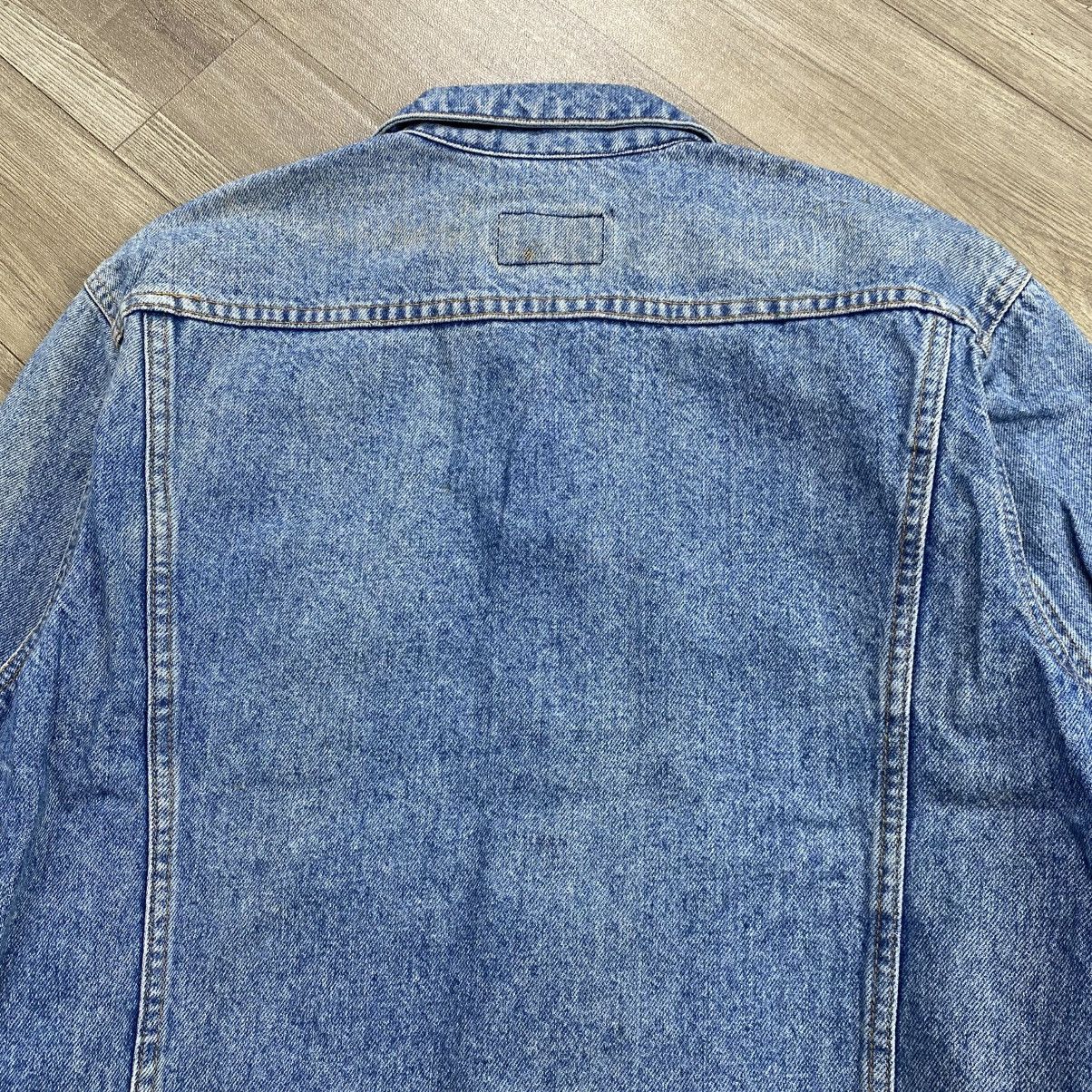 Levi's Vintage Clothing 1990s Vintage Levis 70651-0271 Orange Tab Denim Jacket Size US L / EU 52-54 / 3 - 13 Thumbnail
