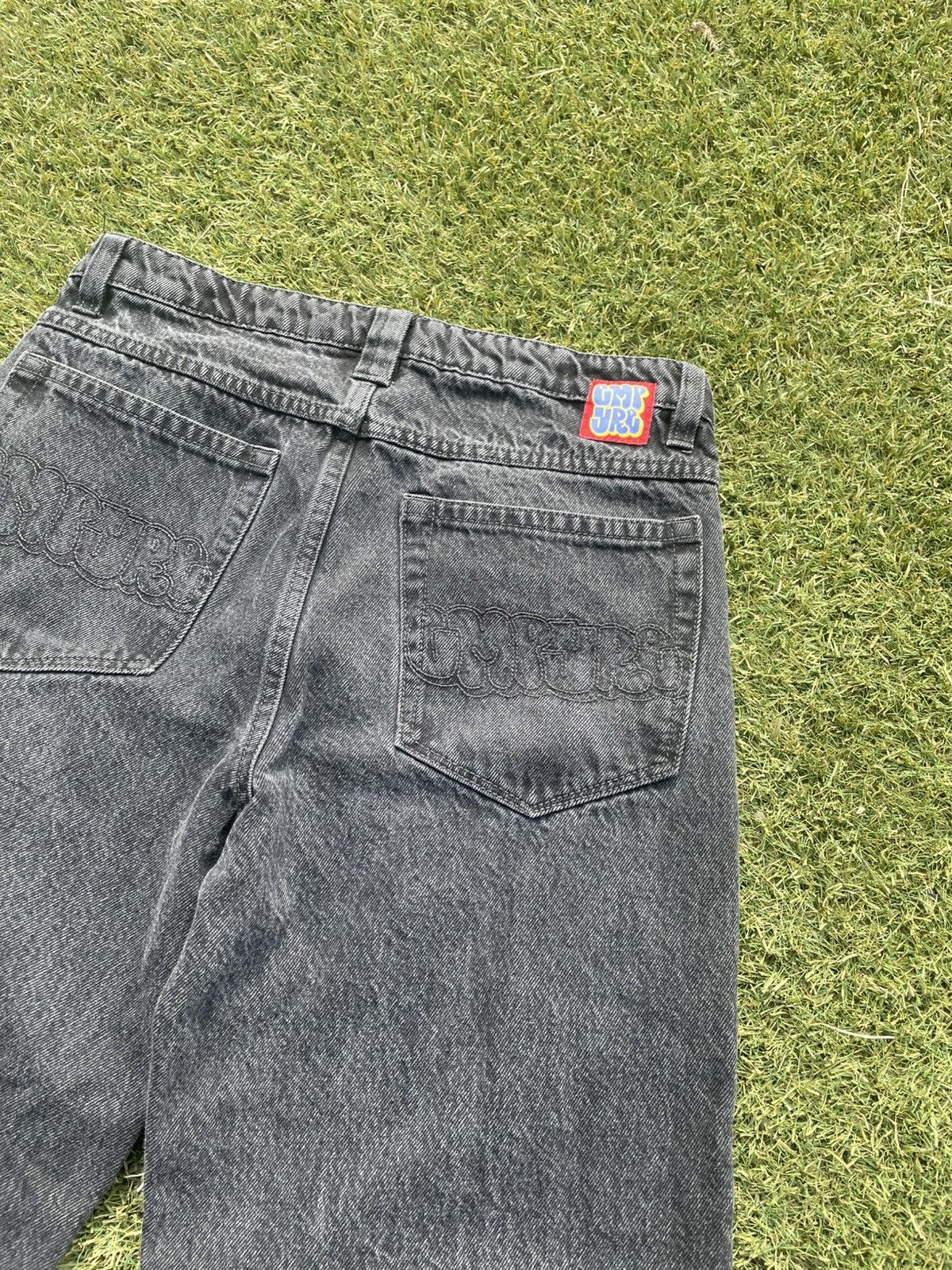 Empyre Y2K Empyre Loose Fit Baggy Jeans Skate Black Men’s Size 27 Size US 27 - 8 Thumbnail