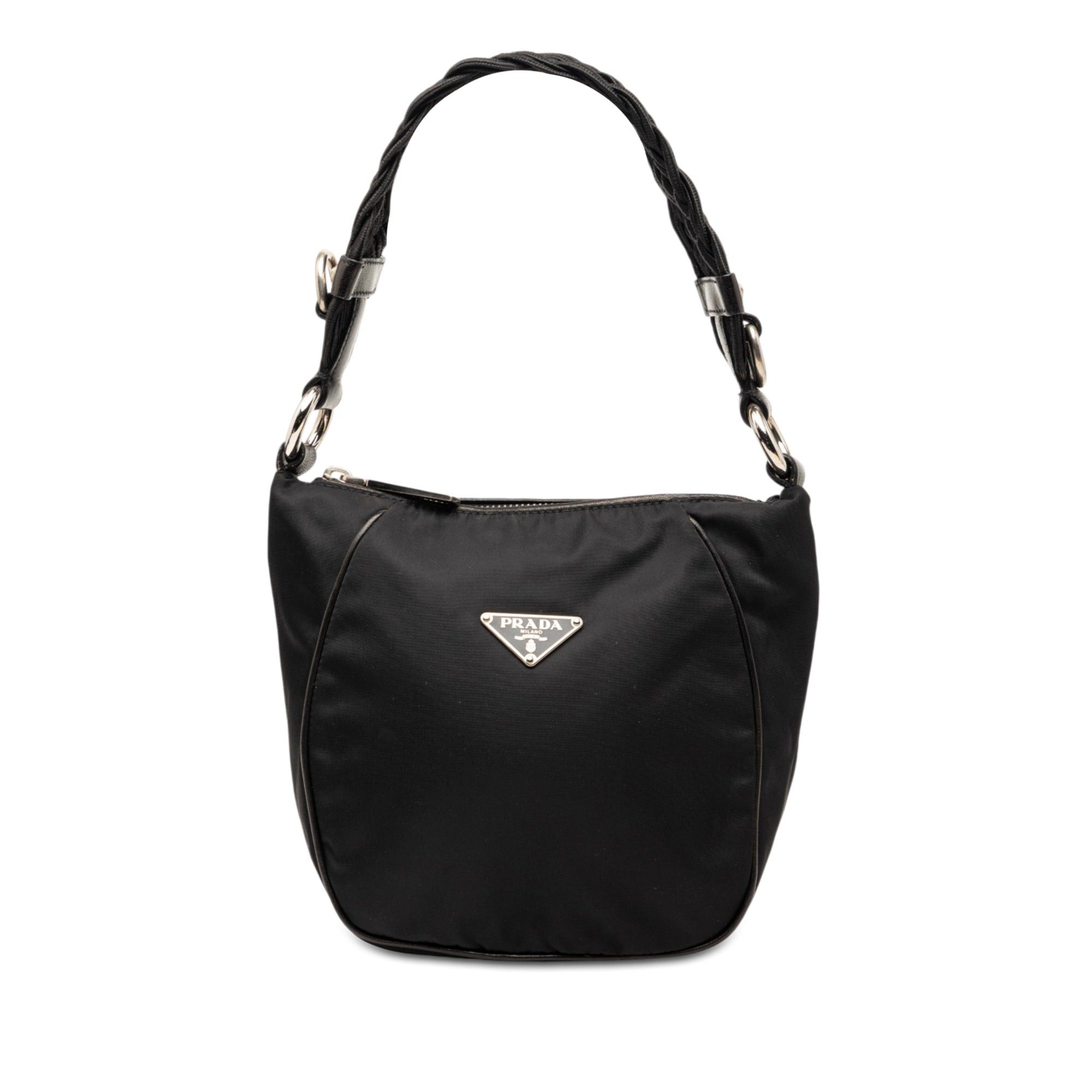 Prada Tessuto Braided Handbag Size ONE SIZE - 1 Thumbnail