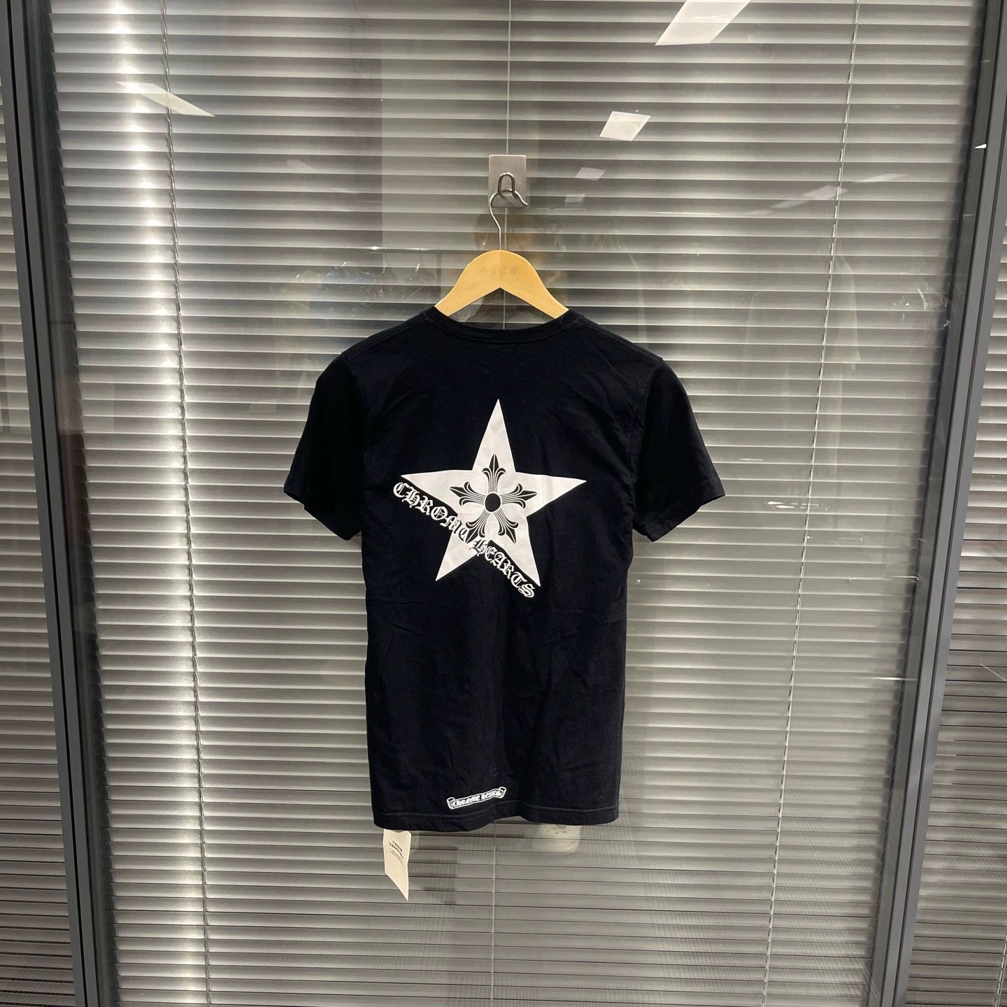 Chrome Hearts Chrome Hearts Pentagram Sanskrit Black Short Sleeve S Size S / US 4 / IT 40 - 1 Thumbnail