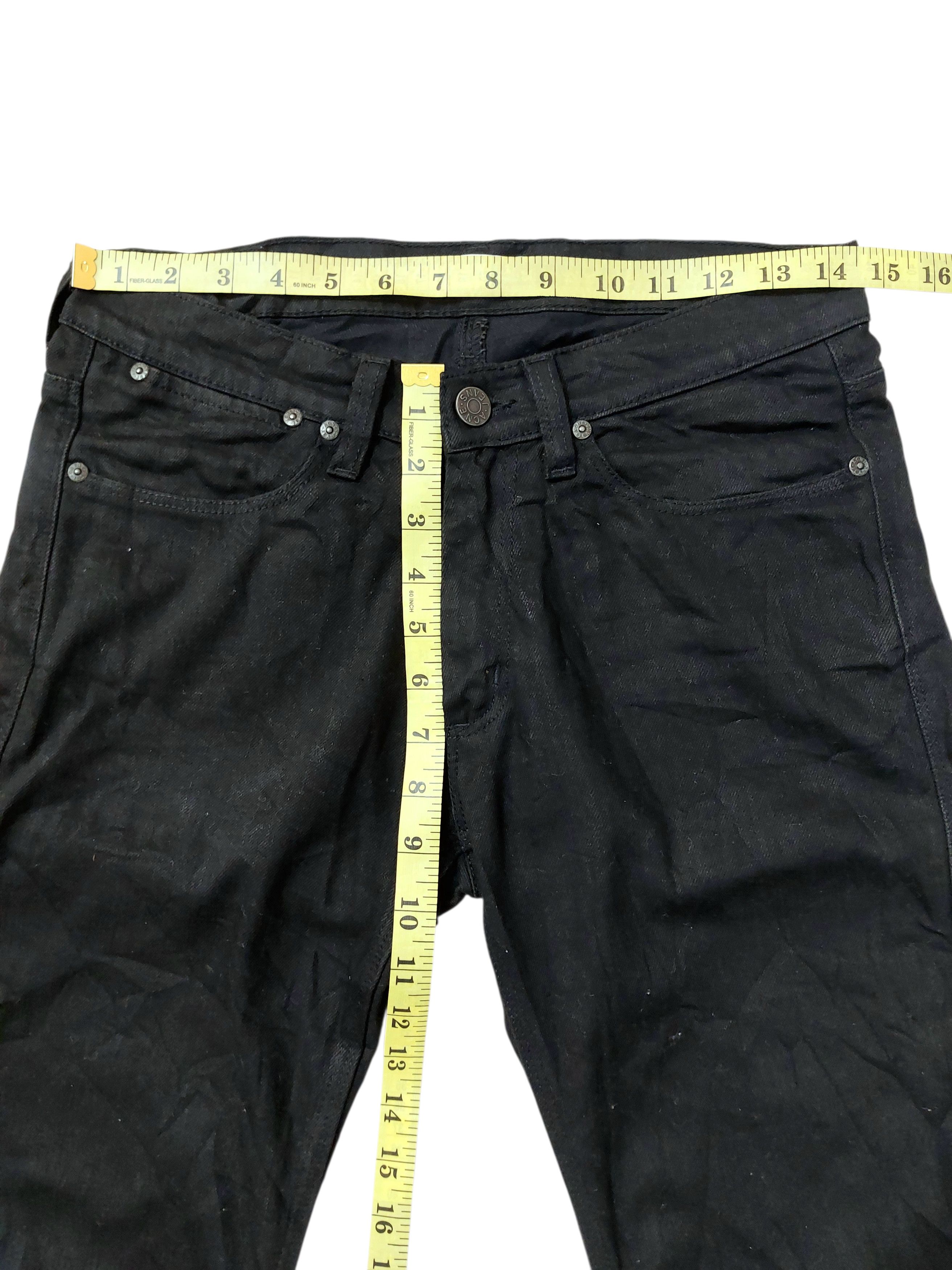Acne Studios Acne Jeans Max Cash Black Slim Denim Size US 29 - 15 Thumbnail