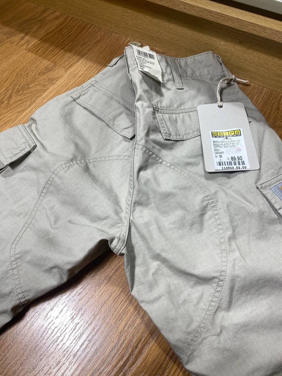 Carhartt × Vintage vintage 90s crazy faded Carhartt brown work carpenter shorts Size US 28 / EU 44 - 18 Thumbnail
