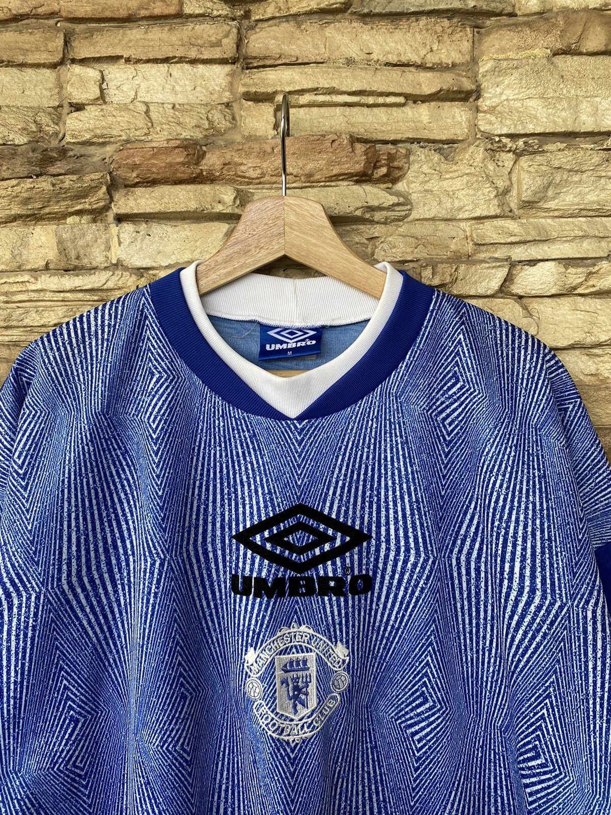 Umbro × Vintage Rare 1994 Vintage Manchester United Training Umbro Jersey Size US M / EU 48-50 / 2 - 2 Thumbnail