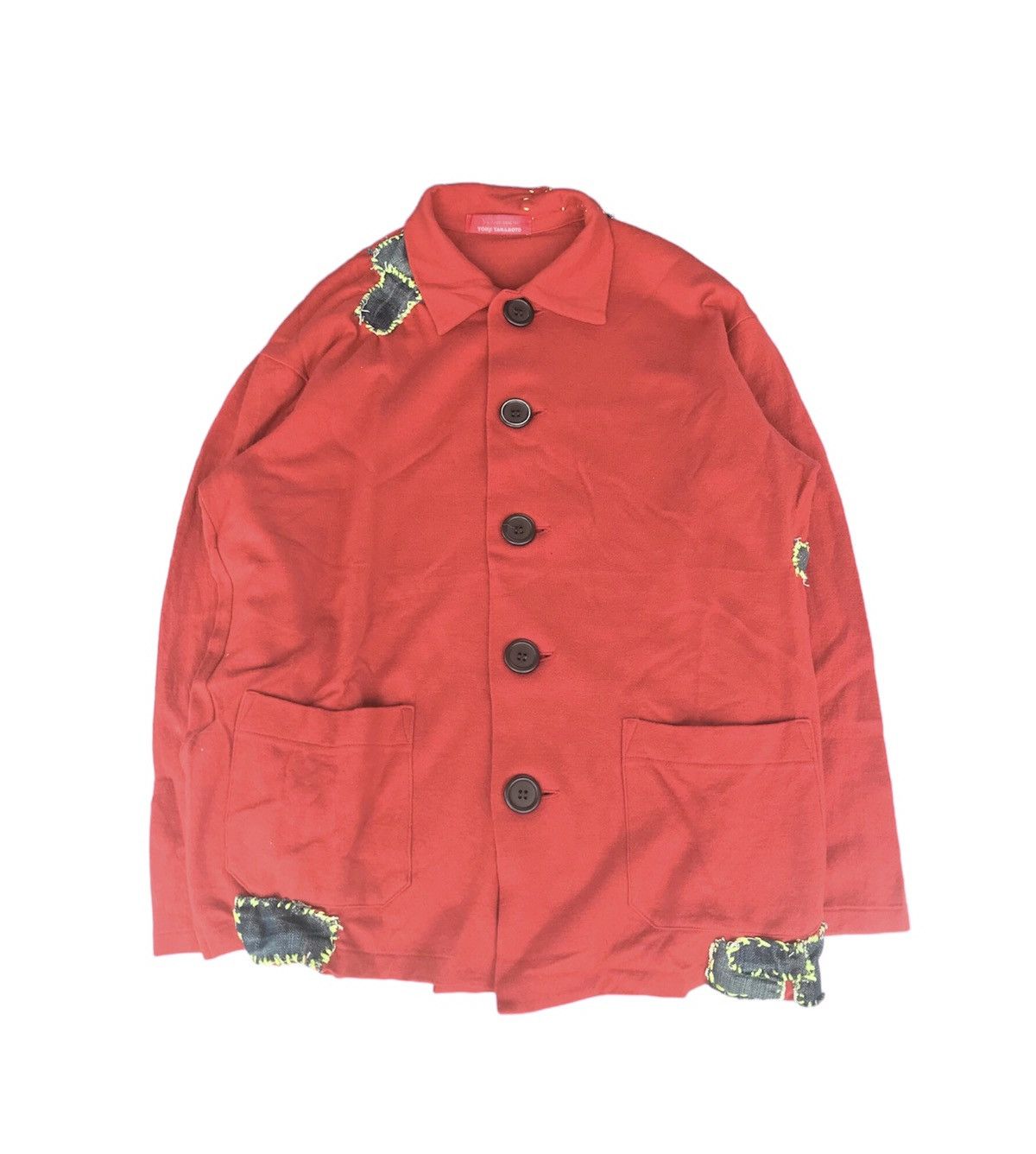 Yohji Yamamoto 🔥🔥🔥VTG YOHJI YAMAMOTO WOOL PACTCH HOMEMADE Size US L / EU 52-54 / 3 - 3 Thumbnail